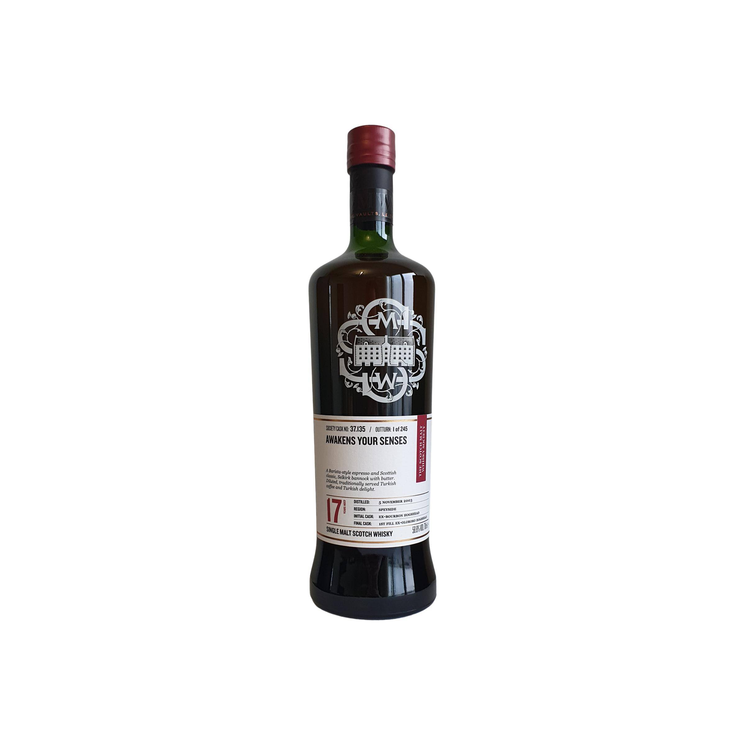 The Scotch Malt Whisky Society 2003 17 Years Single Malt Whisky