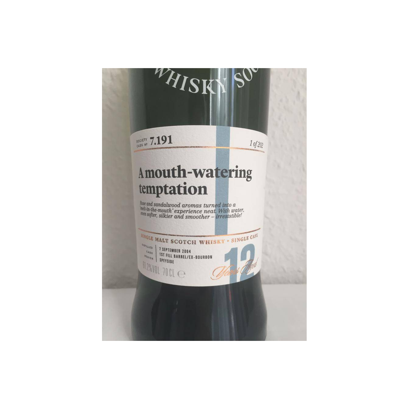 The Scotch Malt Whisky Society 2004 12 Years Single Malt Whisky 2