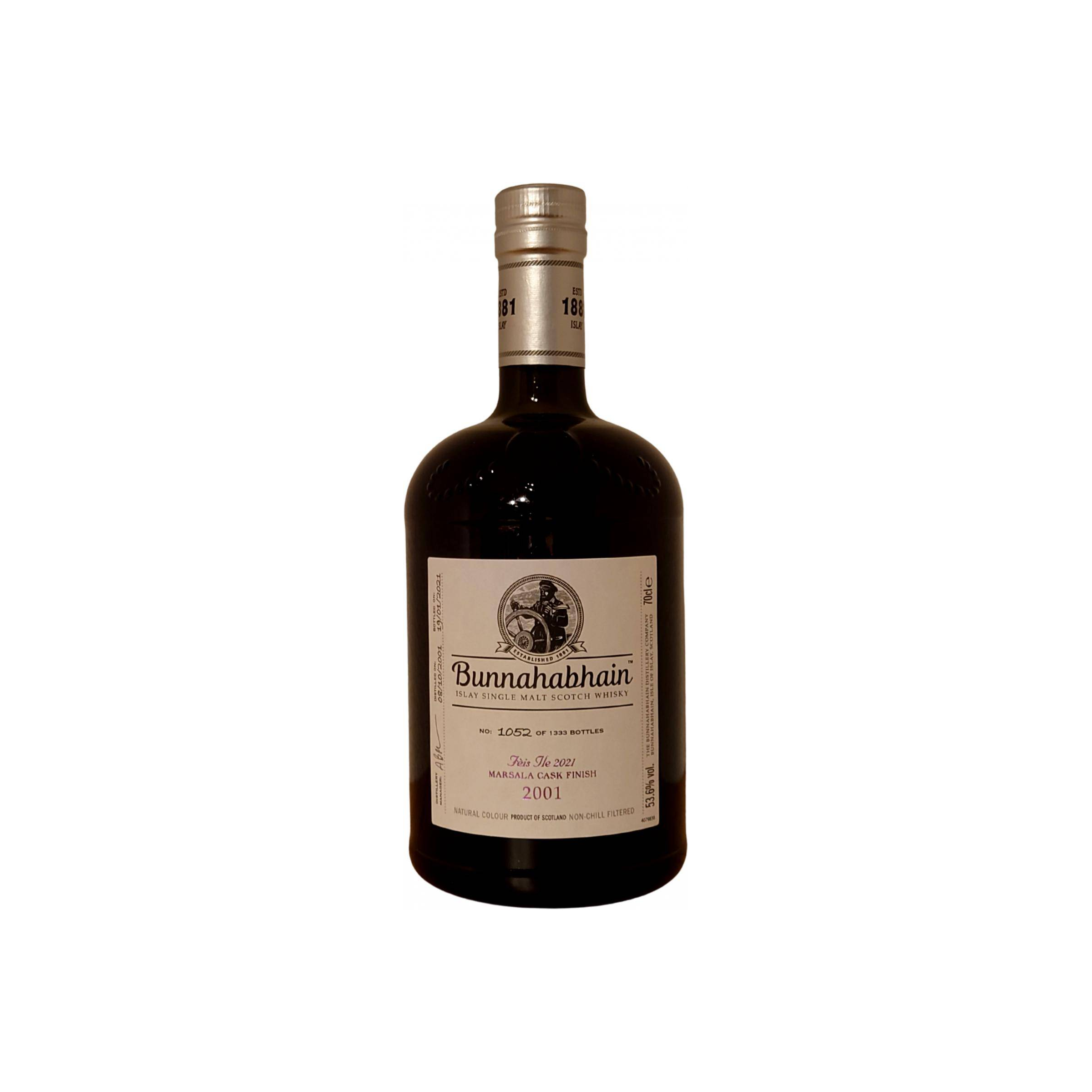 Bunnahabhain 2001 19 Years Single Malt Whisky