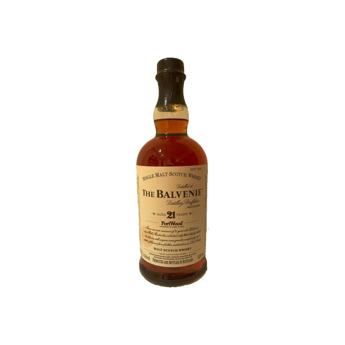The Balvenie 21 Years Single Malt Whisky