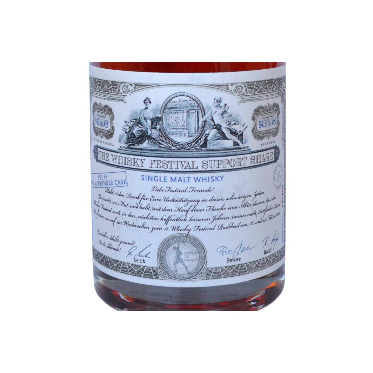 The Whisky Festival Support Share 2021 2