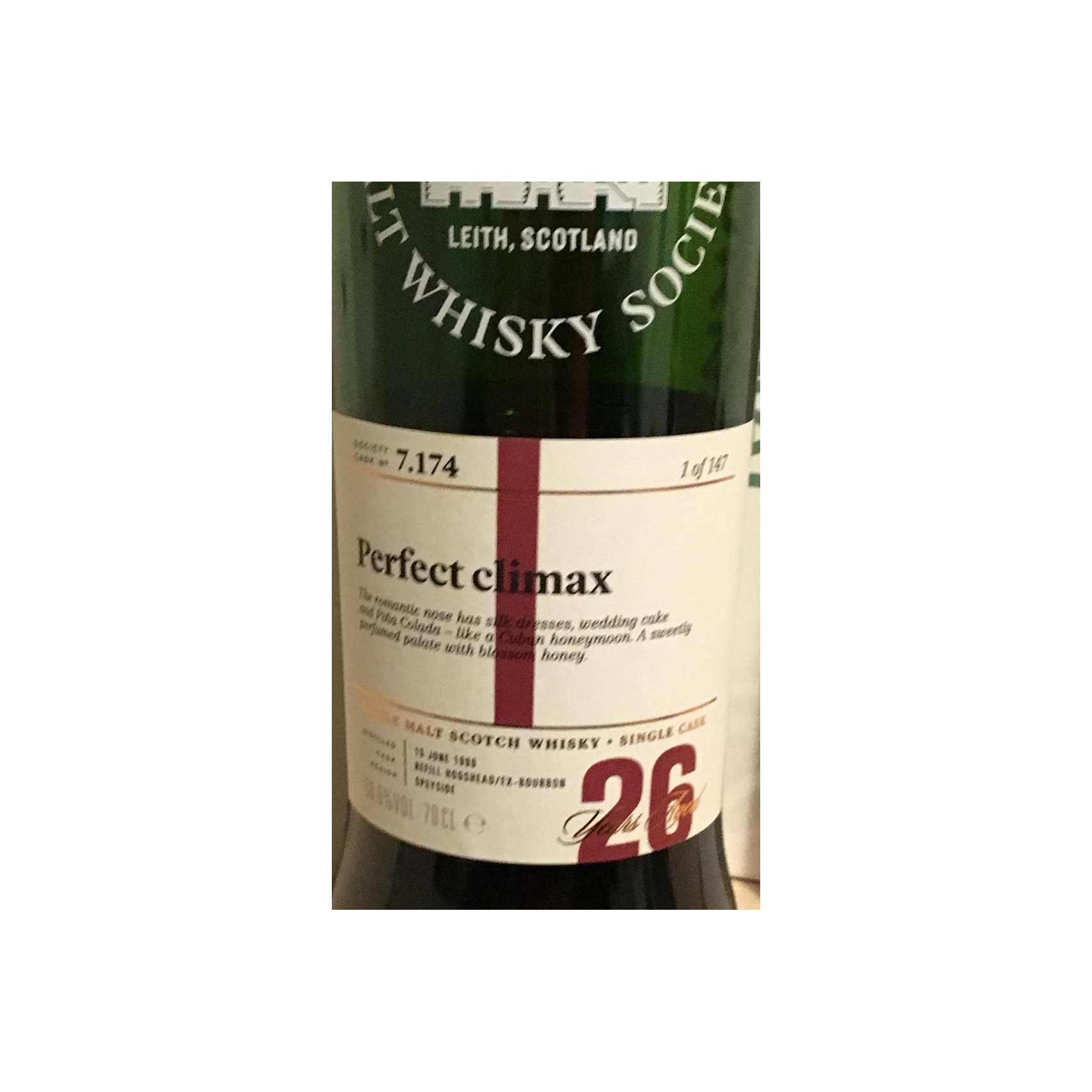 The Scotch Malt Whisky Society 1990 26 Years Single Malt Whisky 2