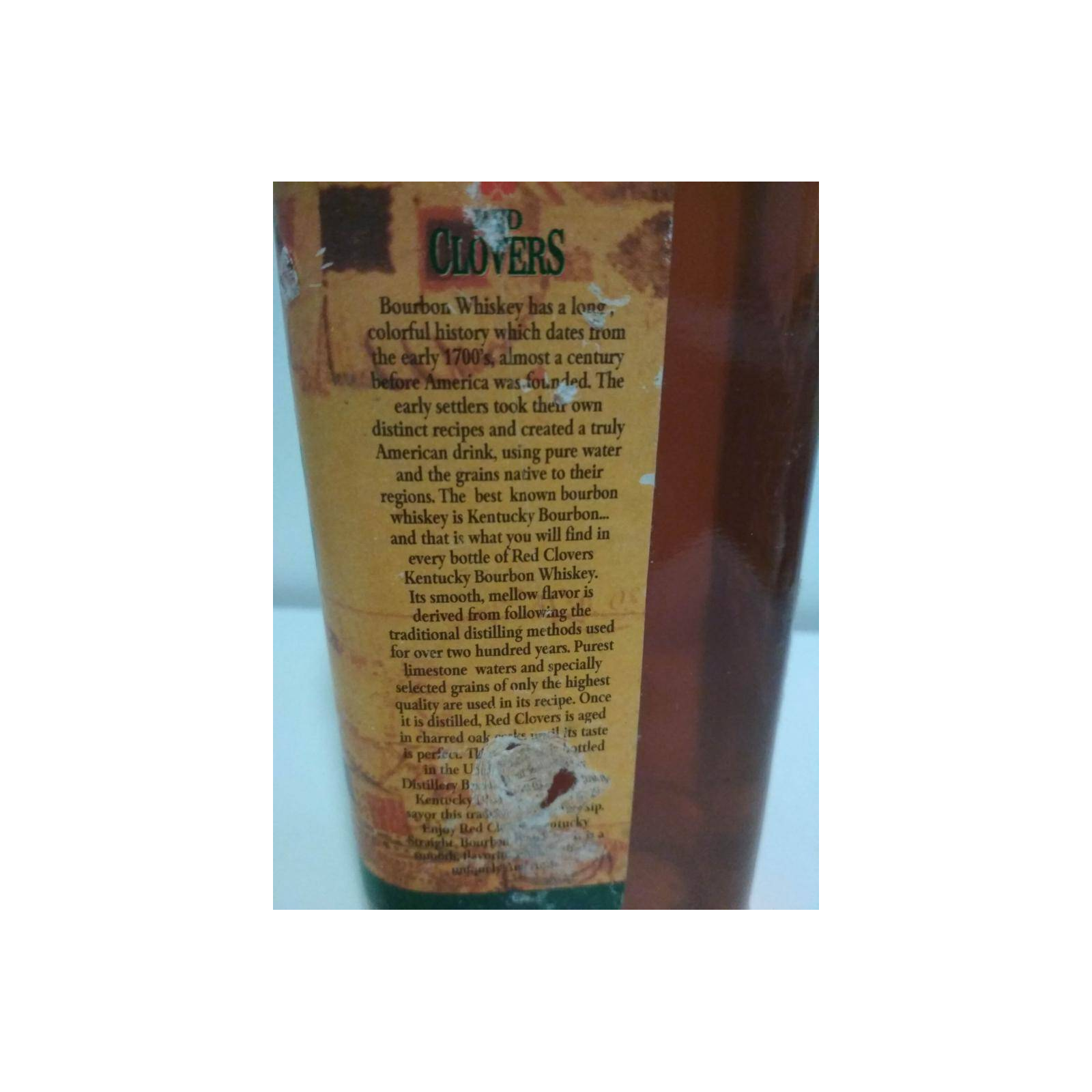 Red Clovers Bourbon Whiskey 3