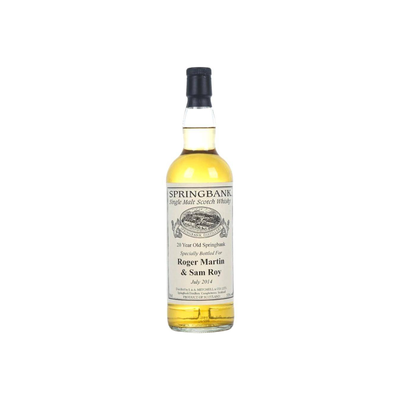 Springbank 20 Years Single Malt Whisky