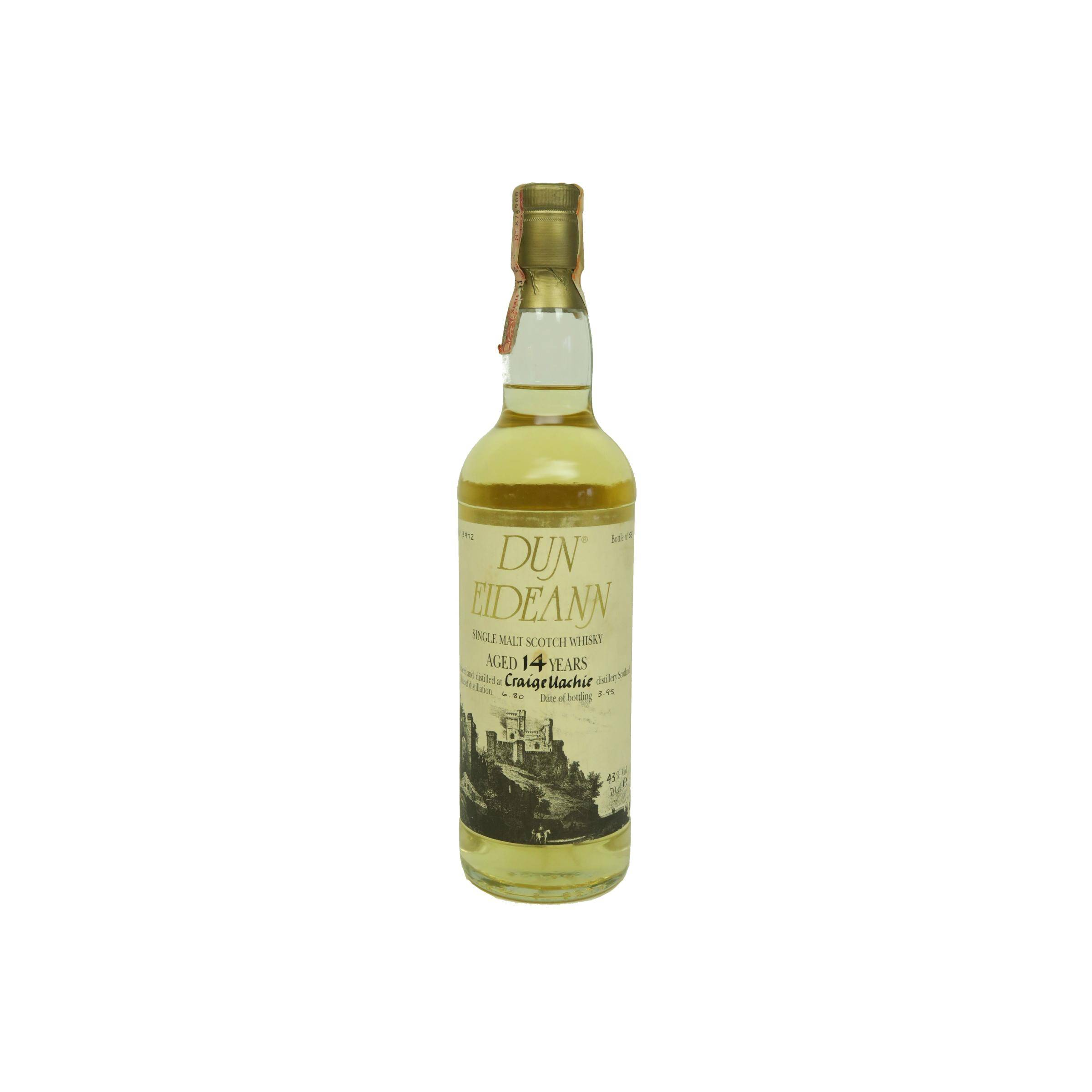 Craigellachie 1980 14 Years Single Malt Whisky
