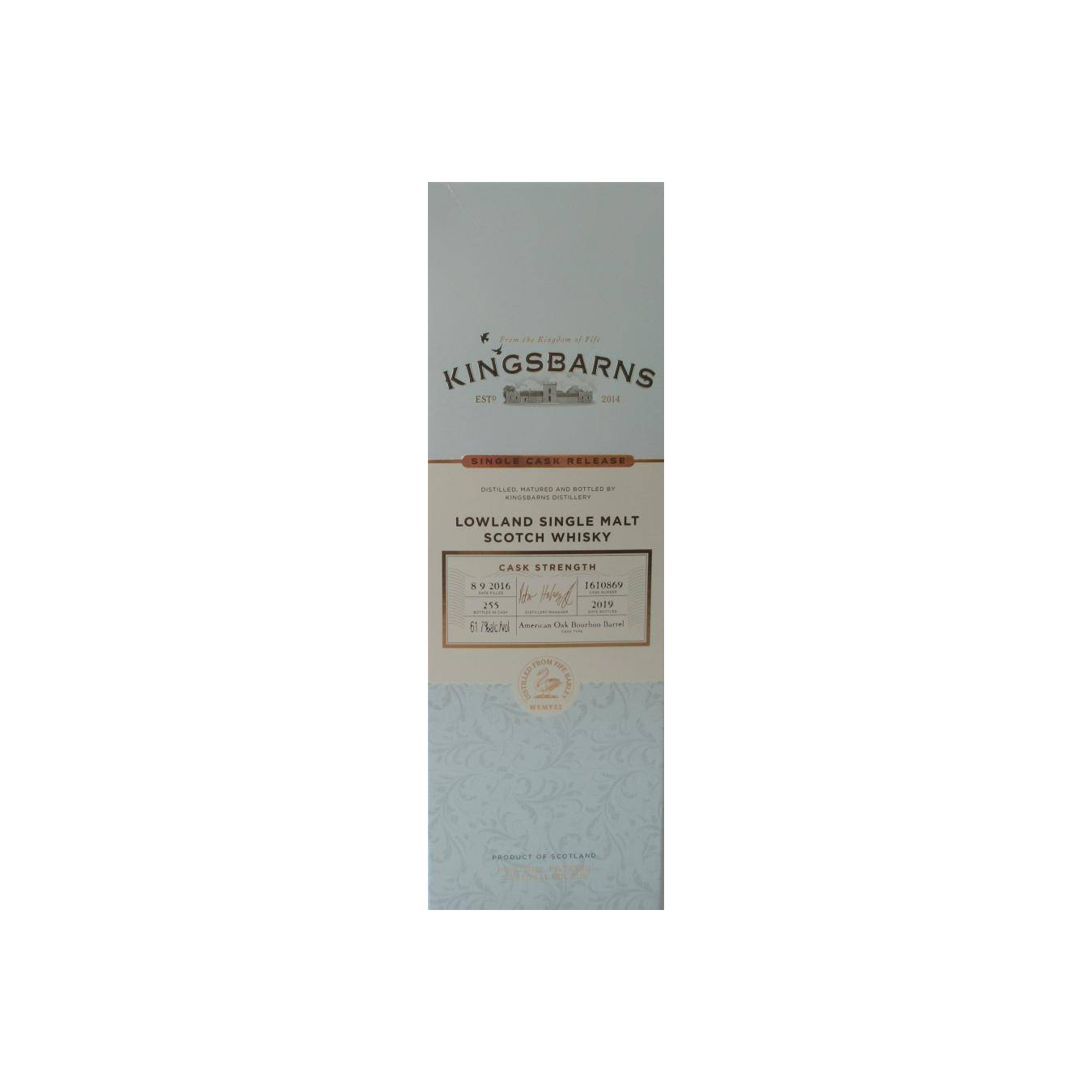 Kingsbarns 2016 2 Years Single Malt Whisky 3