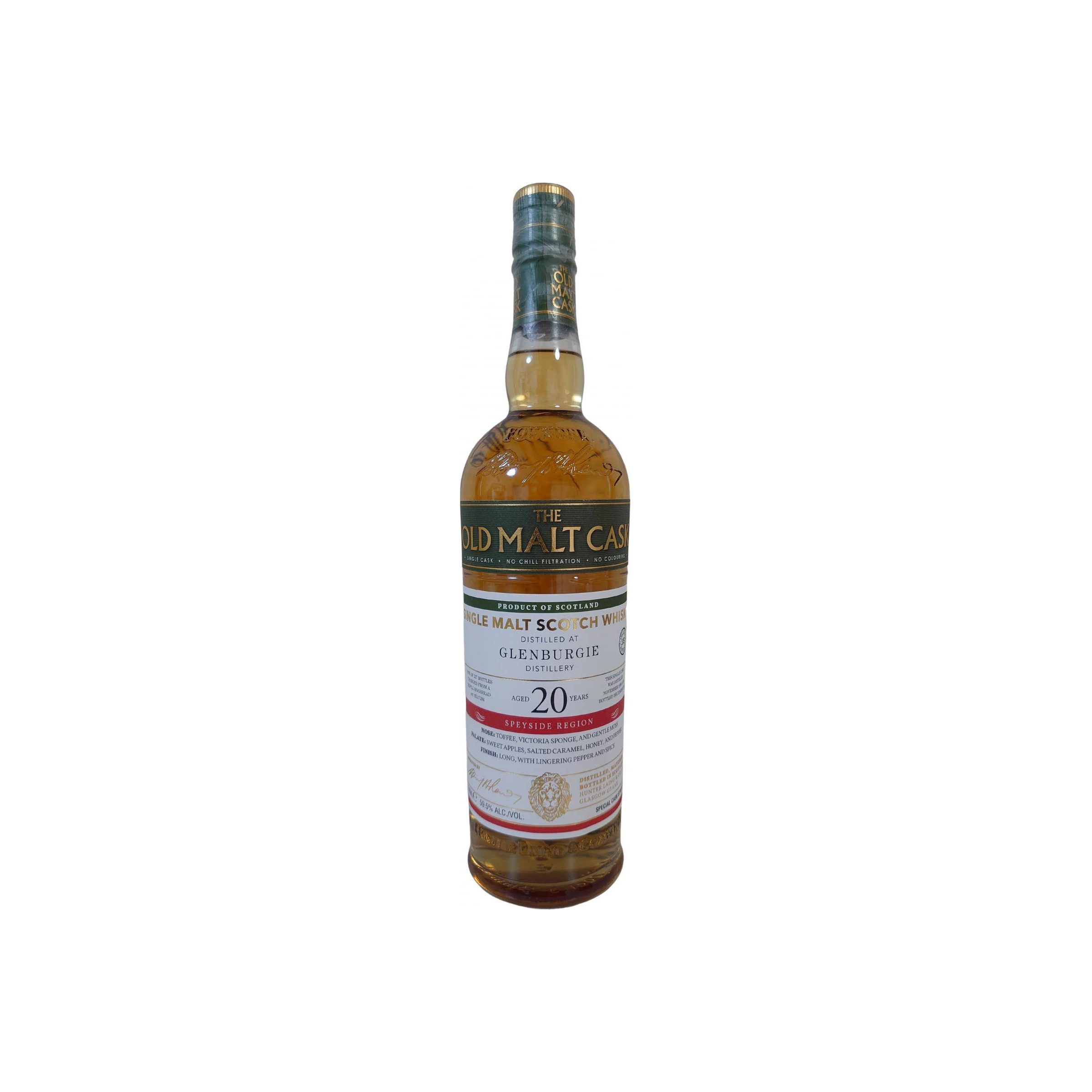 Glenburgie Old Malt Cask 1999 20 Years Single Malt Whisky