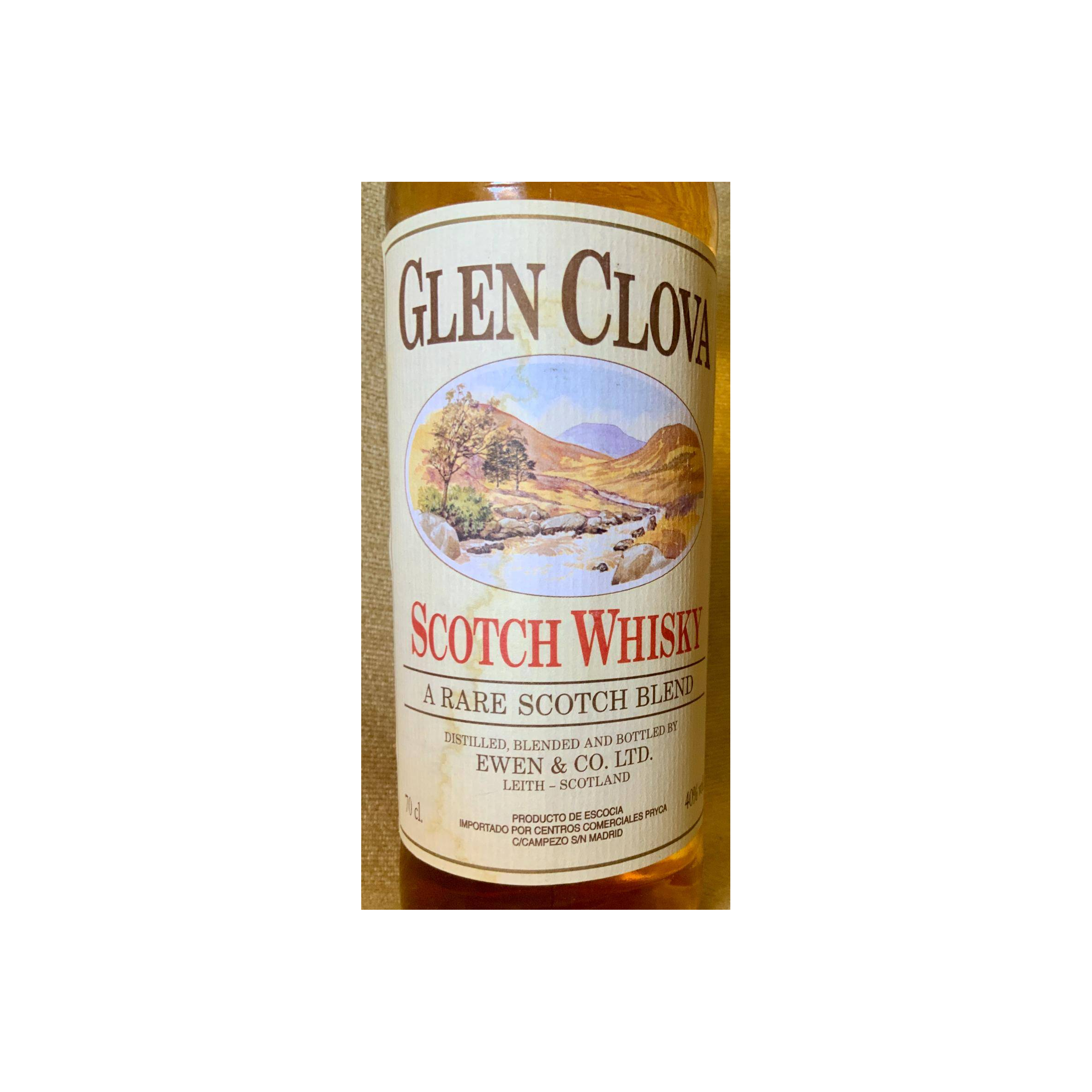Glen Clova Scotch Whisky EwCL 2