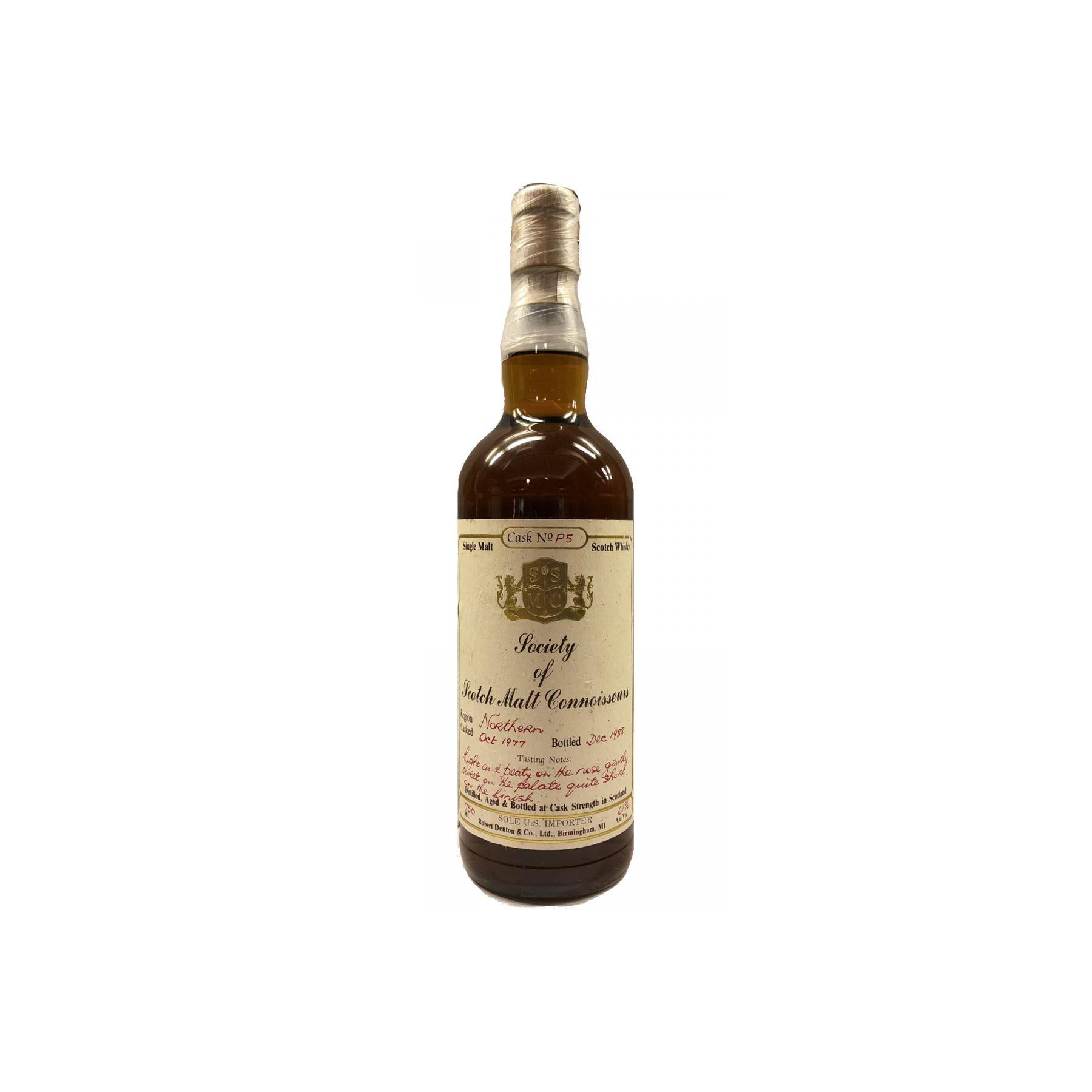 Society of Scotch Malt Connoisseurs 1977