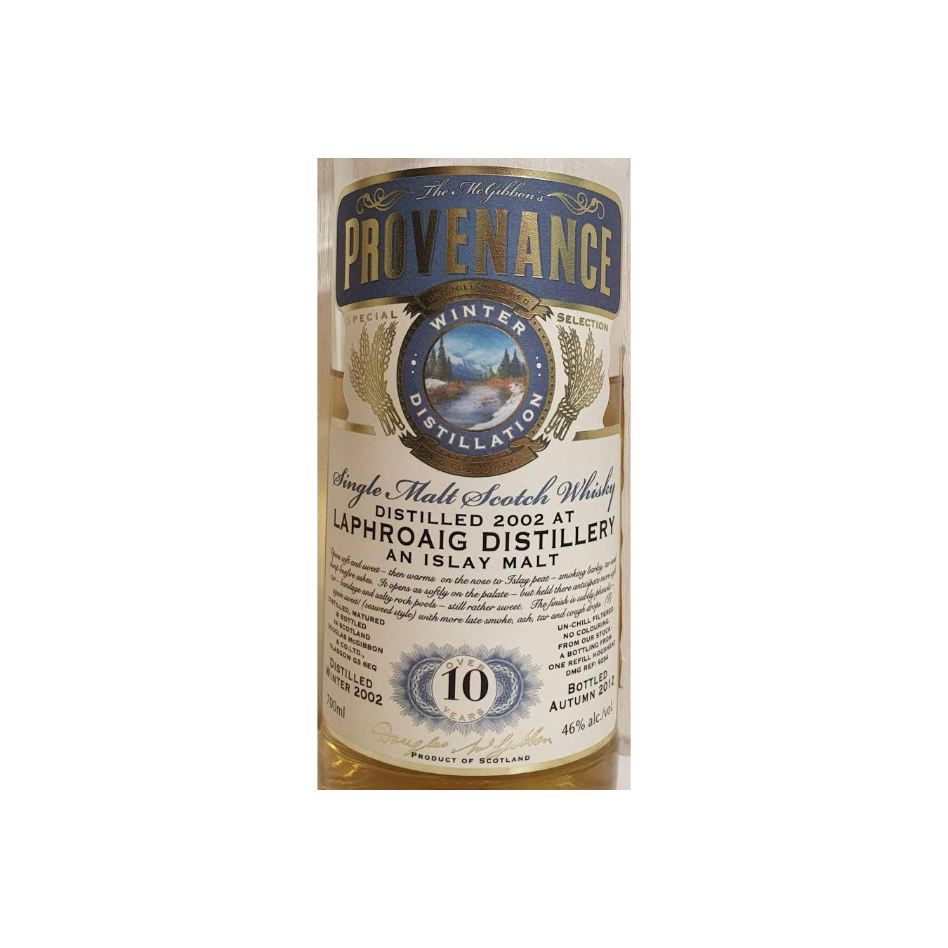Laphroaig McGibbon's Provenance 2002 10 Years Single Malt Whisky
