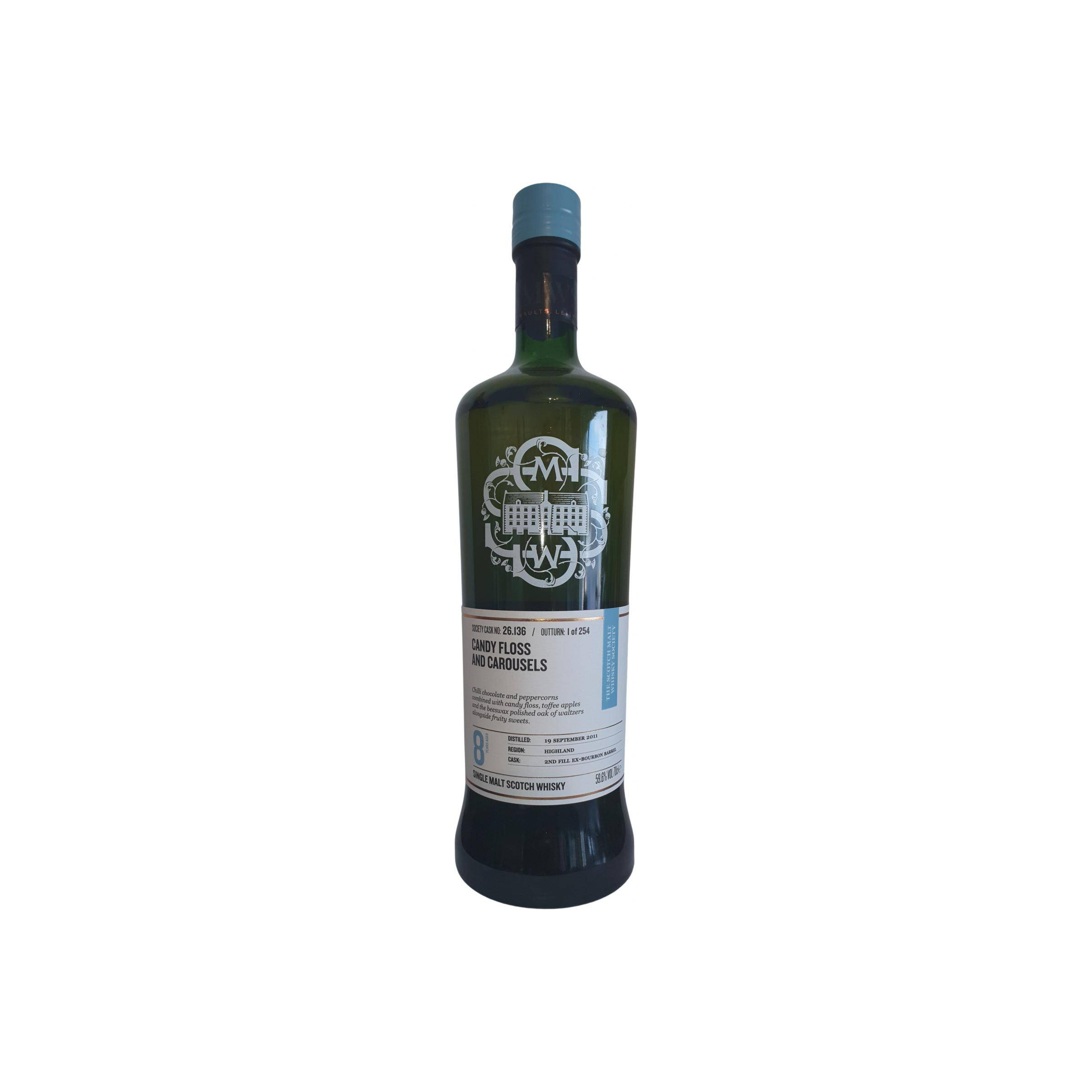 The Scotch Malt Whisky Society 2011 8 Years Single Malt Whisky