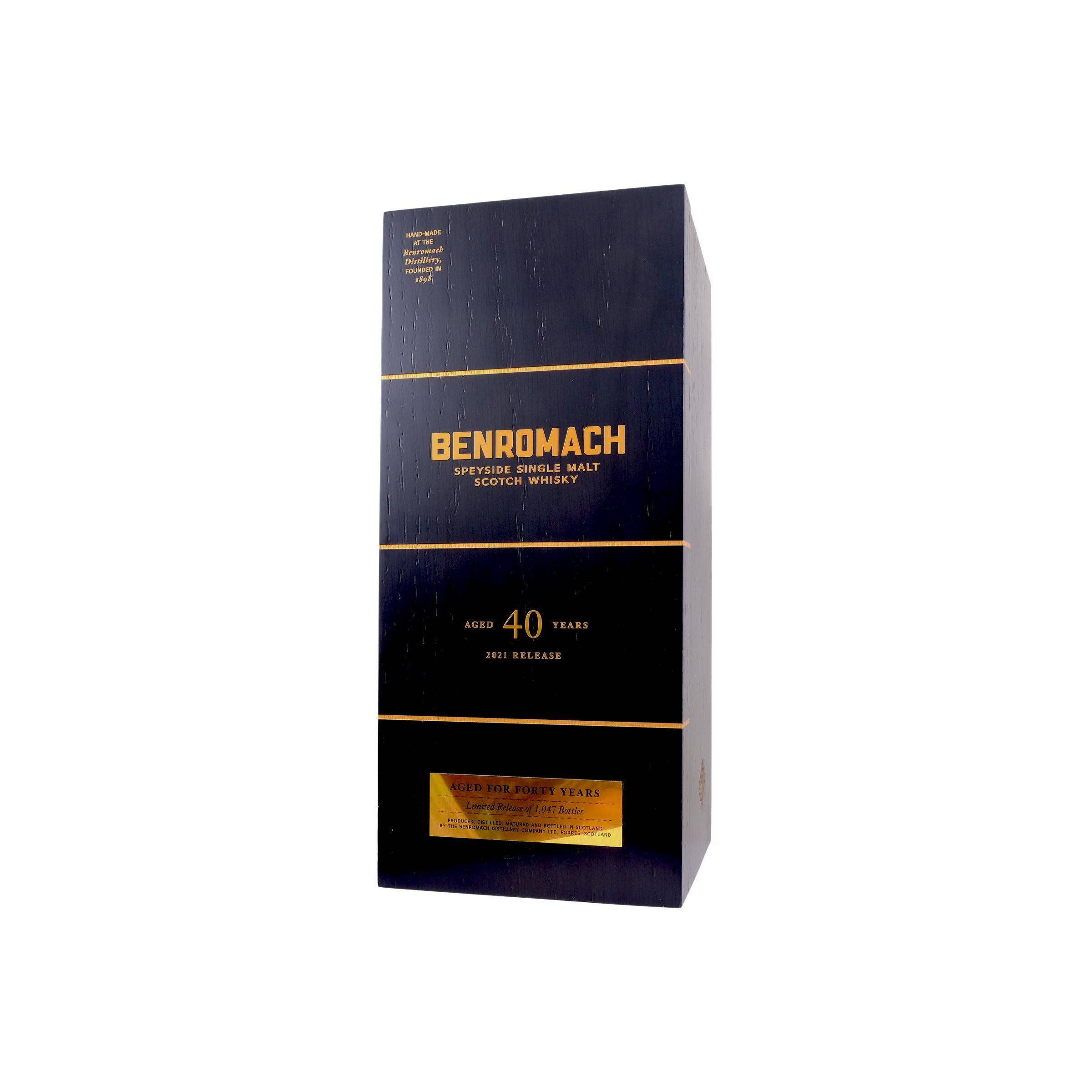 Benromach 40 Years Single Malt Whisky 3