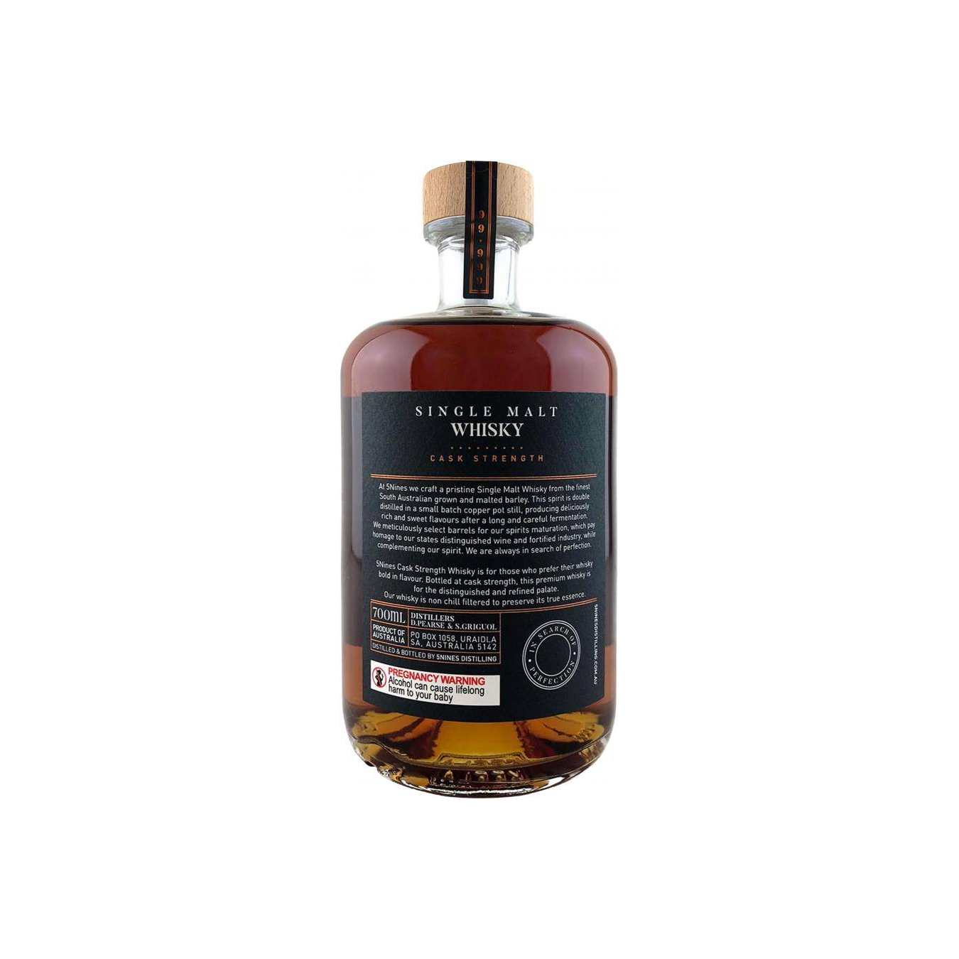 5Nines Cask Strength Collection 2017 2 Years Single Malt Whisky 2