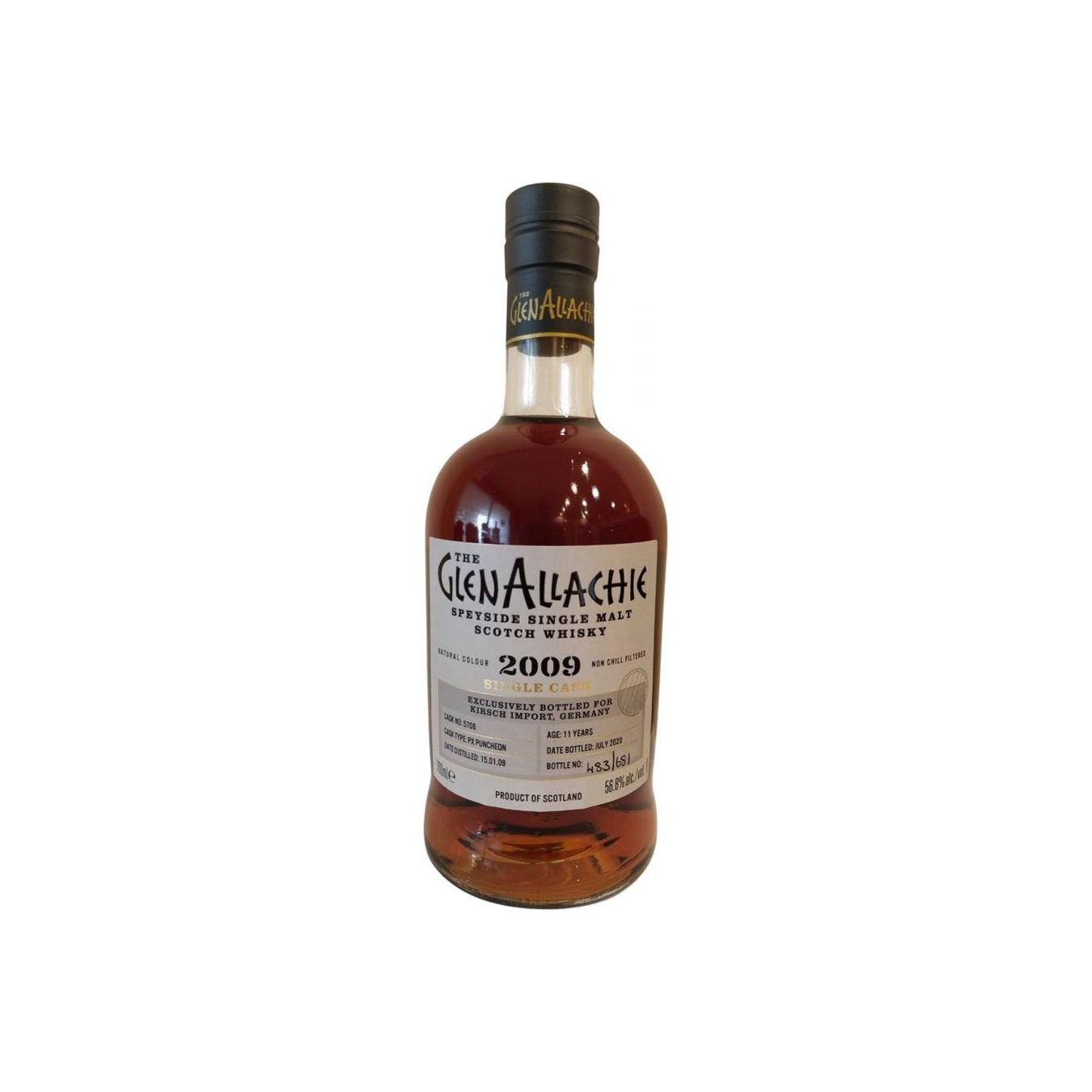 The GlenAllachie Single Cask 2009 11 Years Single Malt Whisky