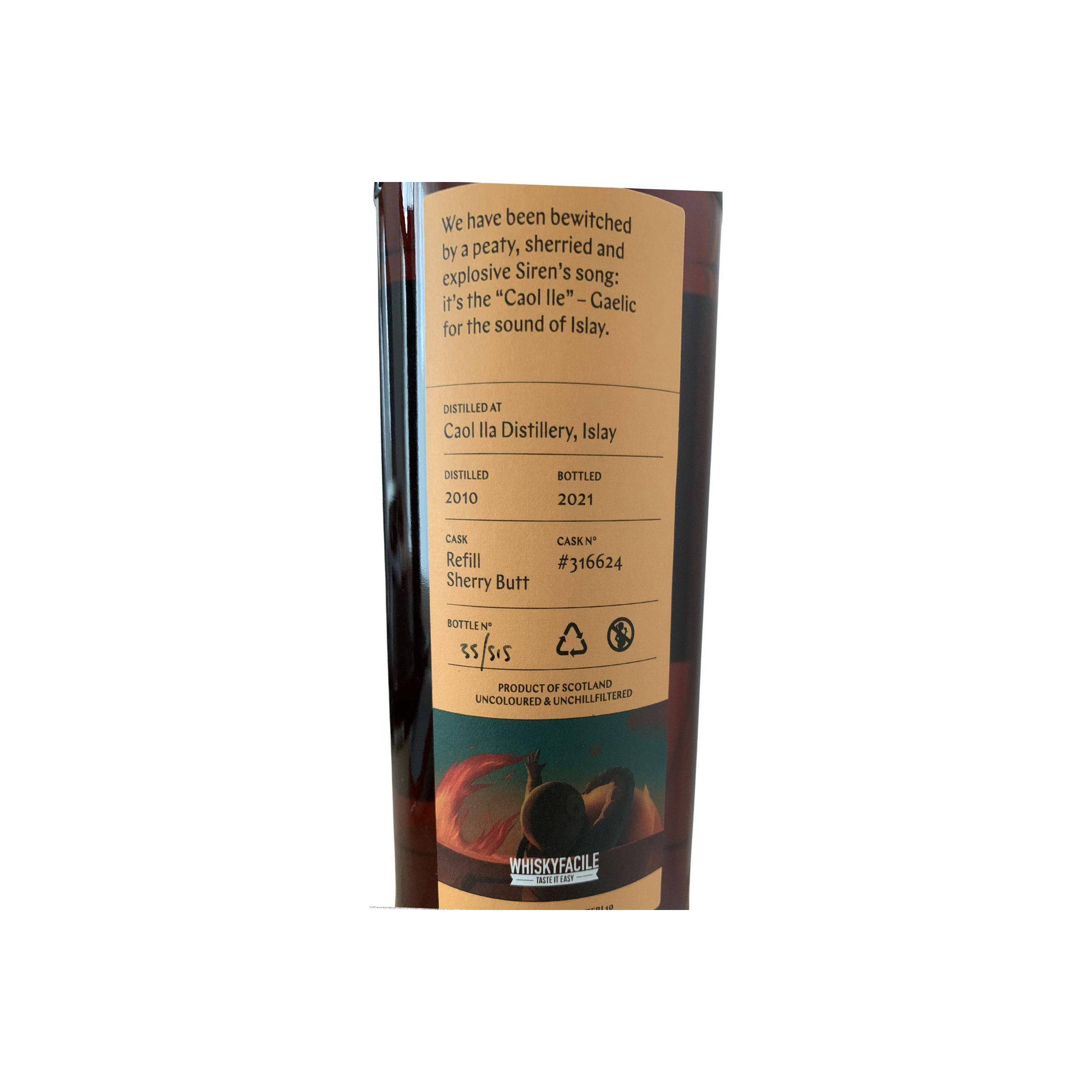 Caol Ila 2010 10 Years Single Malt Whisky 3