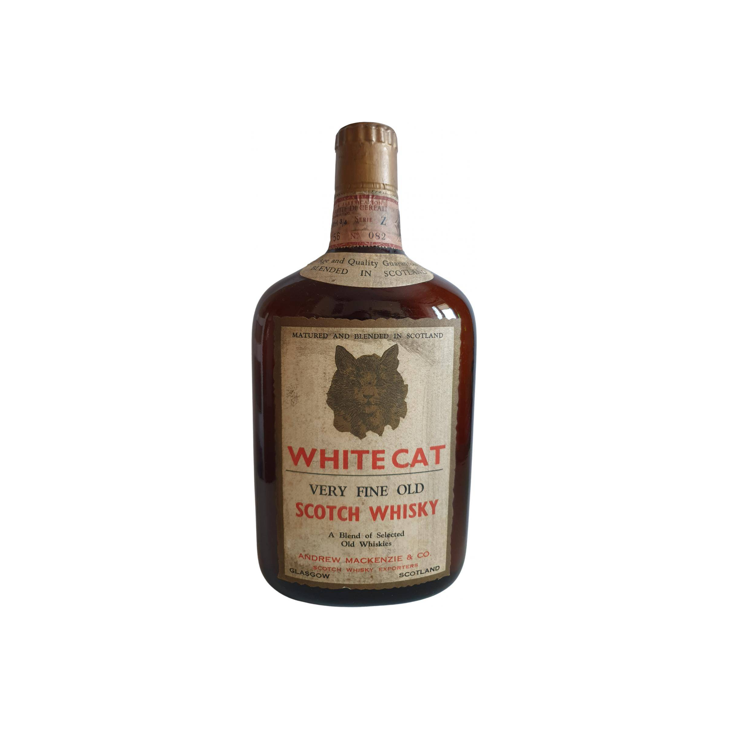 White Cat Very fine old Scotch Whisky