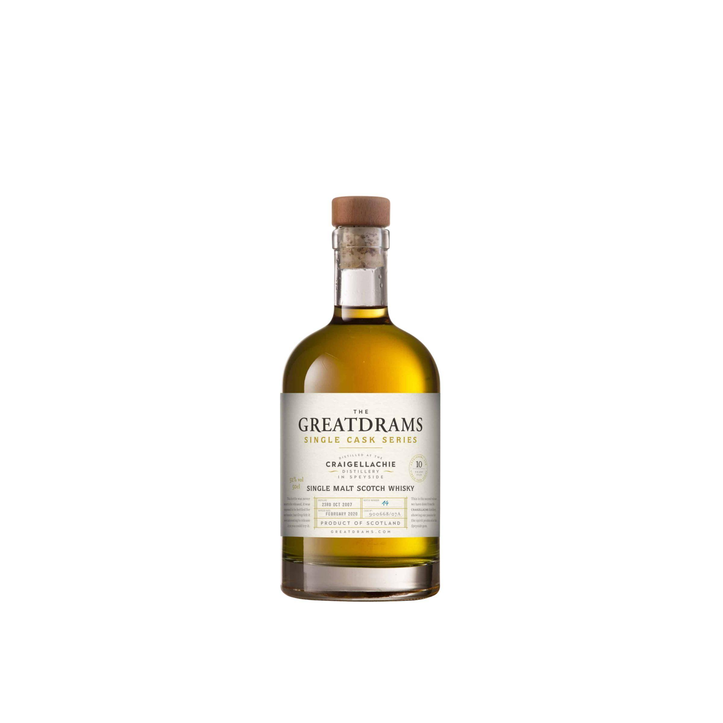 Craigellachie Single Cask 2007 12 Years Single Malt Whisky