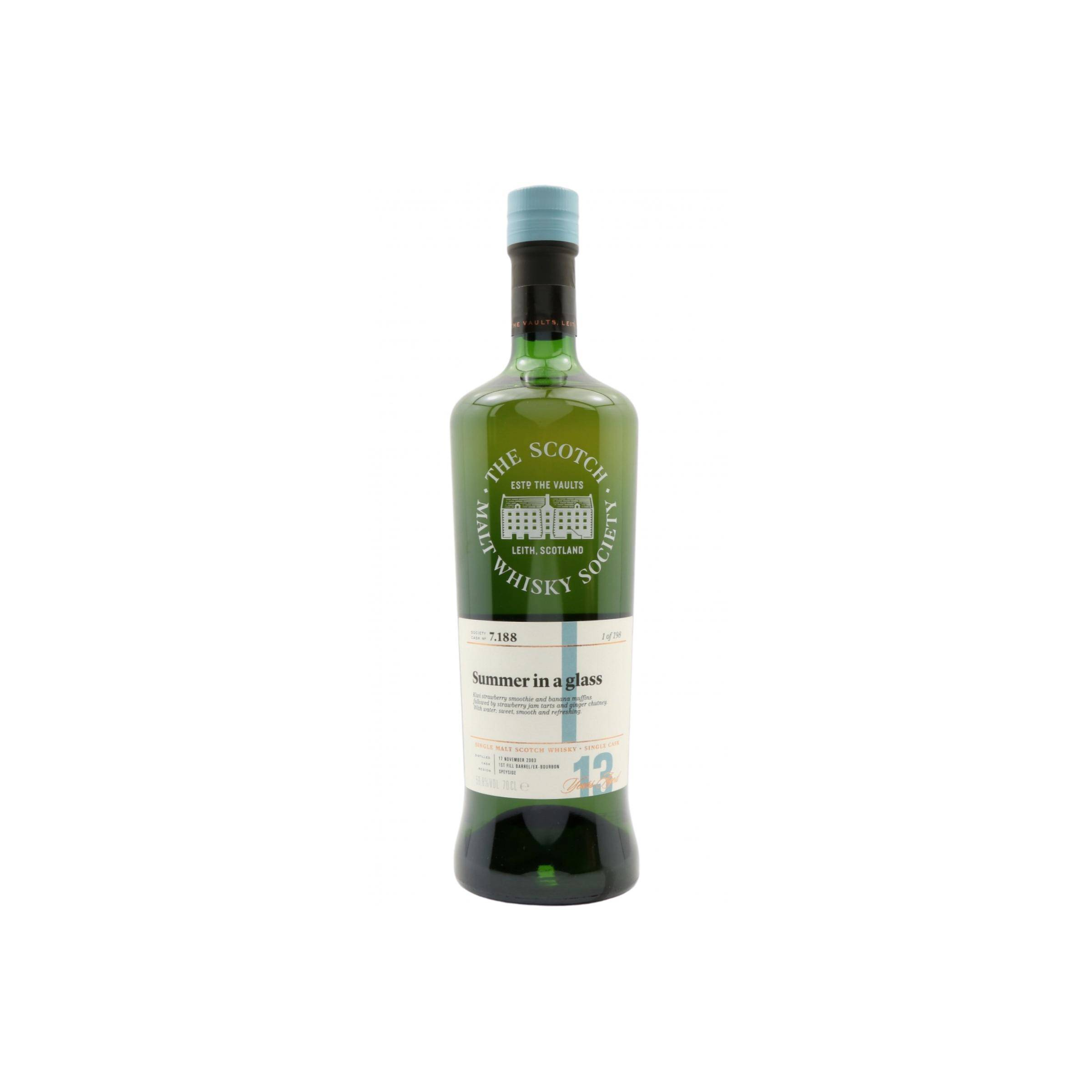 The Scotch Malt Whisky Society 2003 13 Years Single Malt Whisky