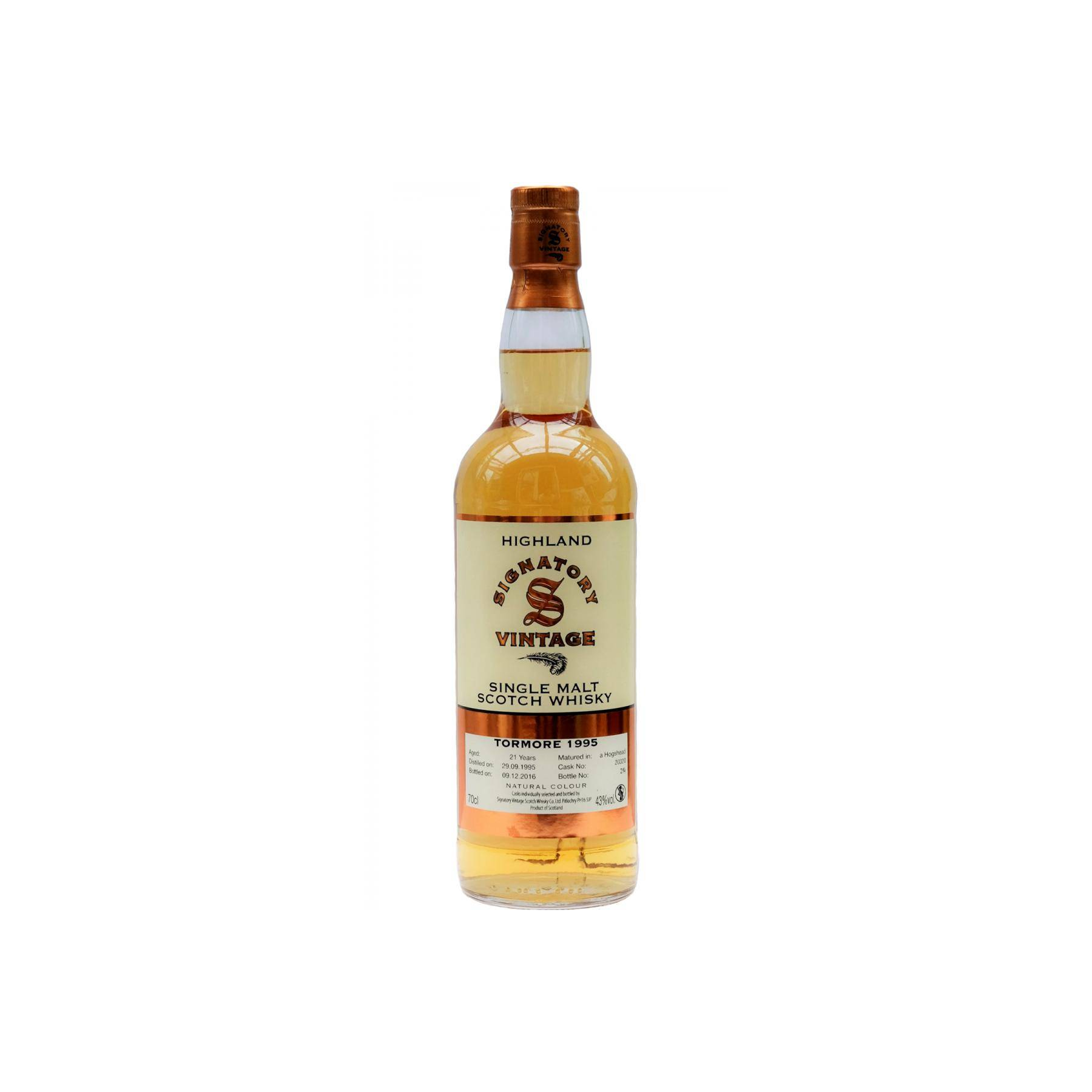 Tormore Vintage Collection 1995 21 Years Single Malt Whisky
