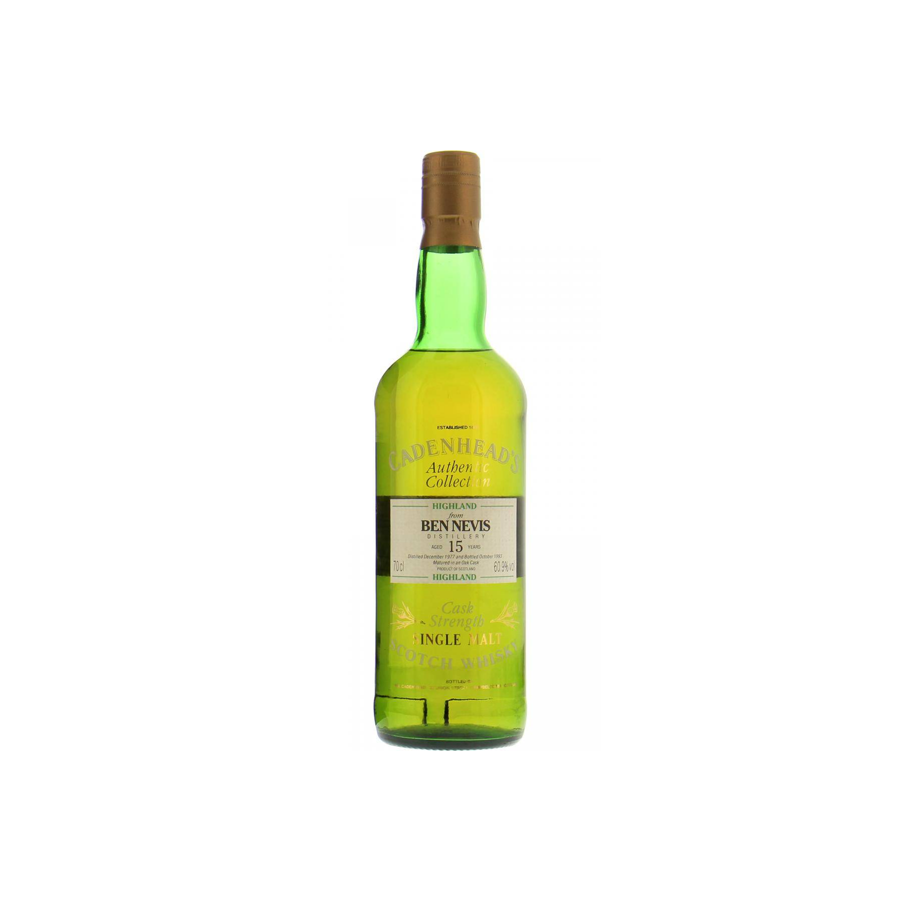 Ben Nevis Authentic Collection 1977 15 Years Single Malt Whisky