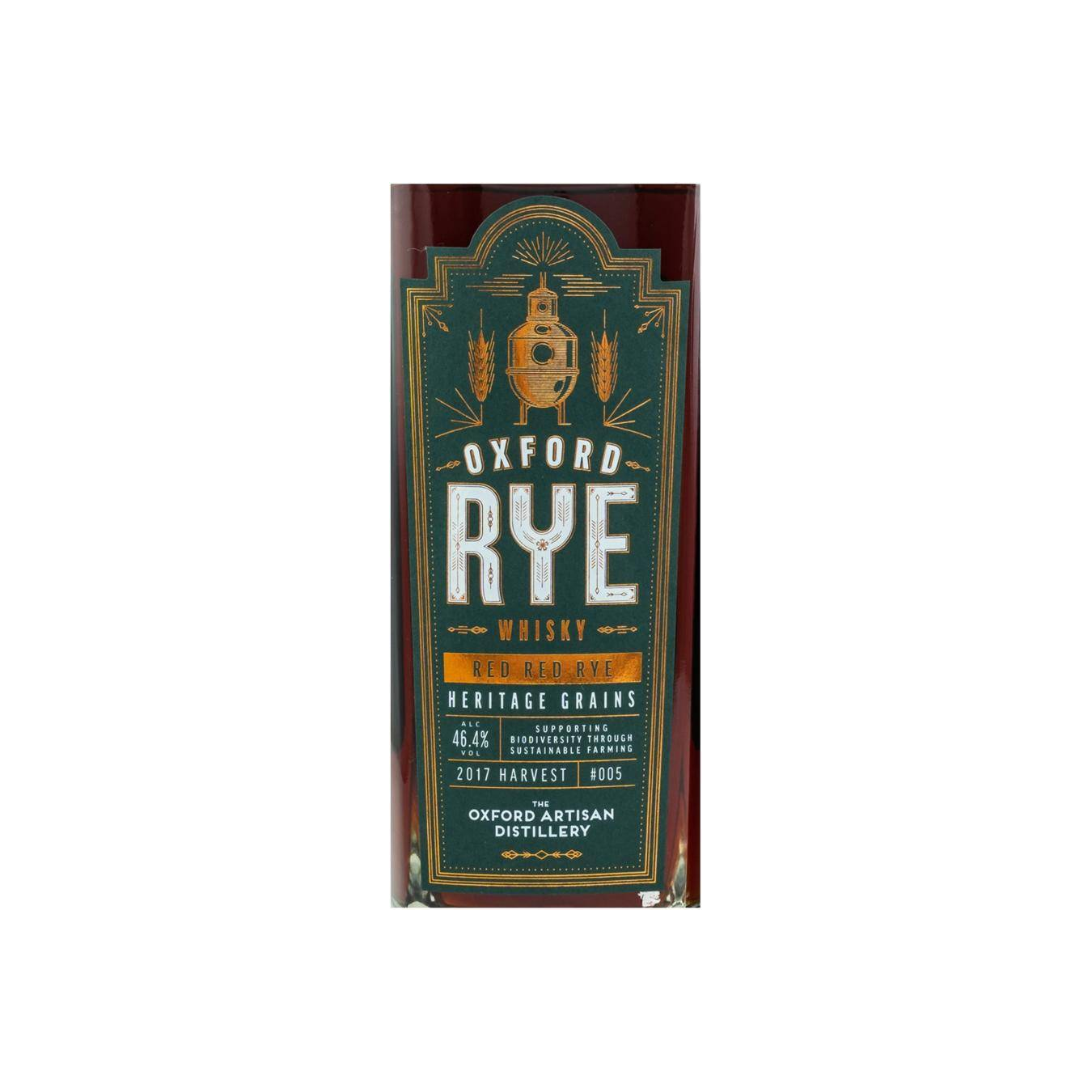 Oxford Rye Whisky 2017 - Red Red Rye 3