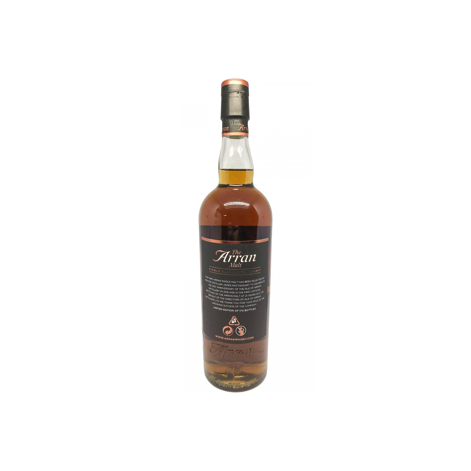 Arran 1995 21 Years Single Malt Whisky 2