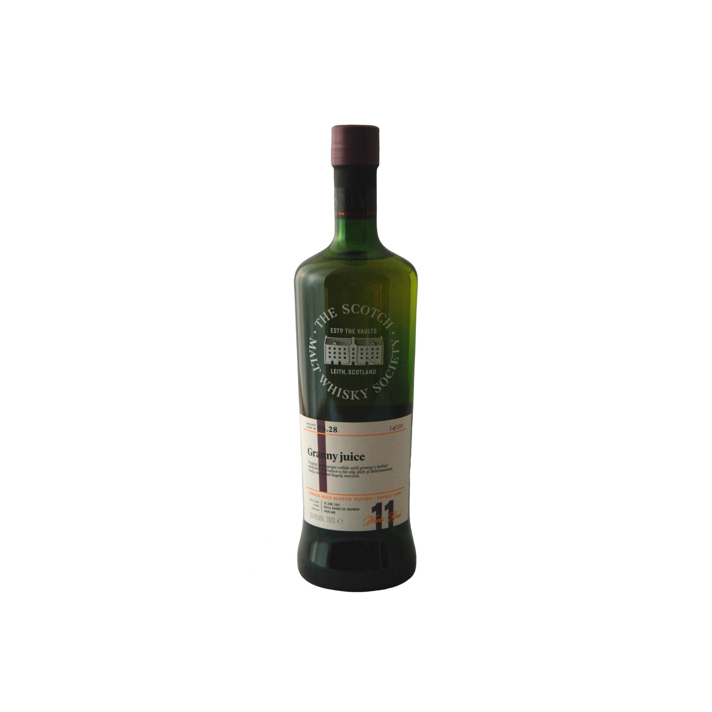 The Scotch Malt Whisky Society 2007 11 Years Single Malt Whisky