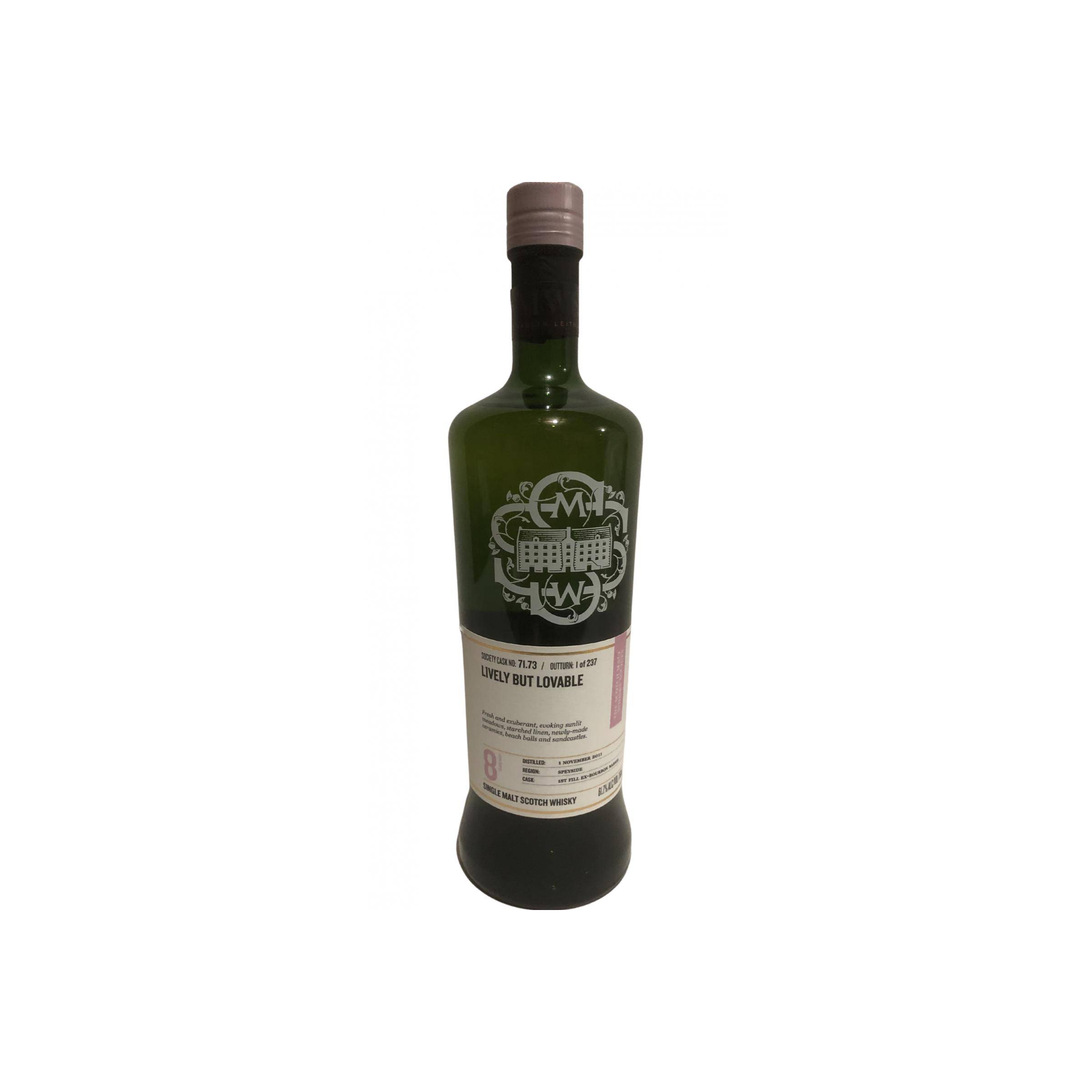 The Scotch Malt Whisky Society 2011 8 Years Single Malt Whisky