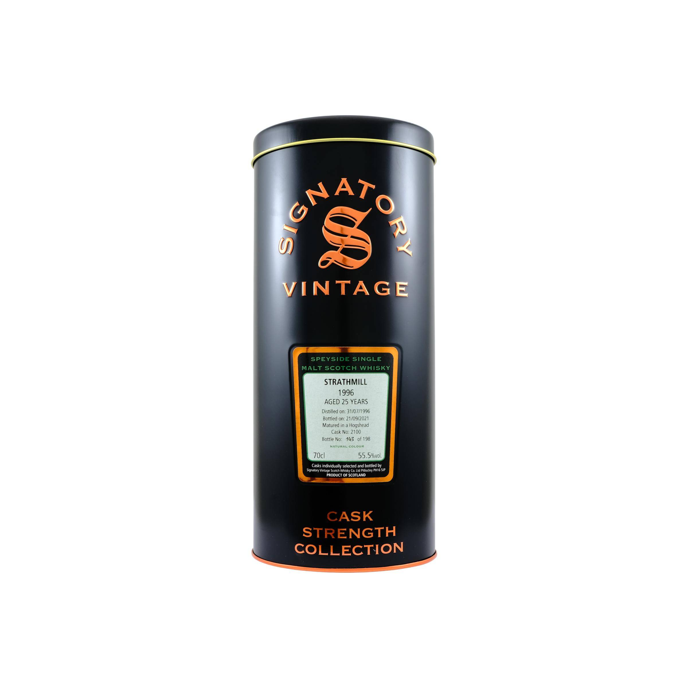 Strathmill Cask Strength Collection 1996 25 Years Single Malt Whisky 2