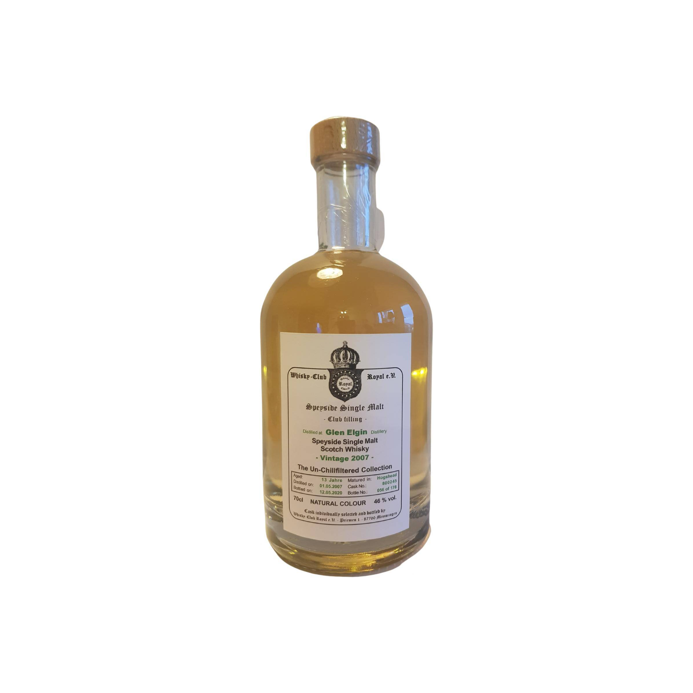 Glen Elgin 2007 13 Years Single Malt Whisky
