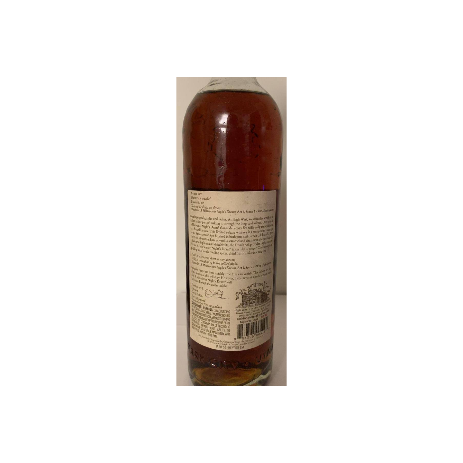 High West Rye Whisky 2