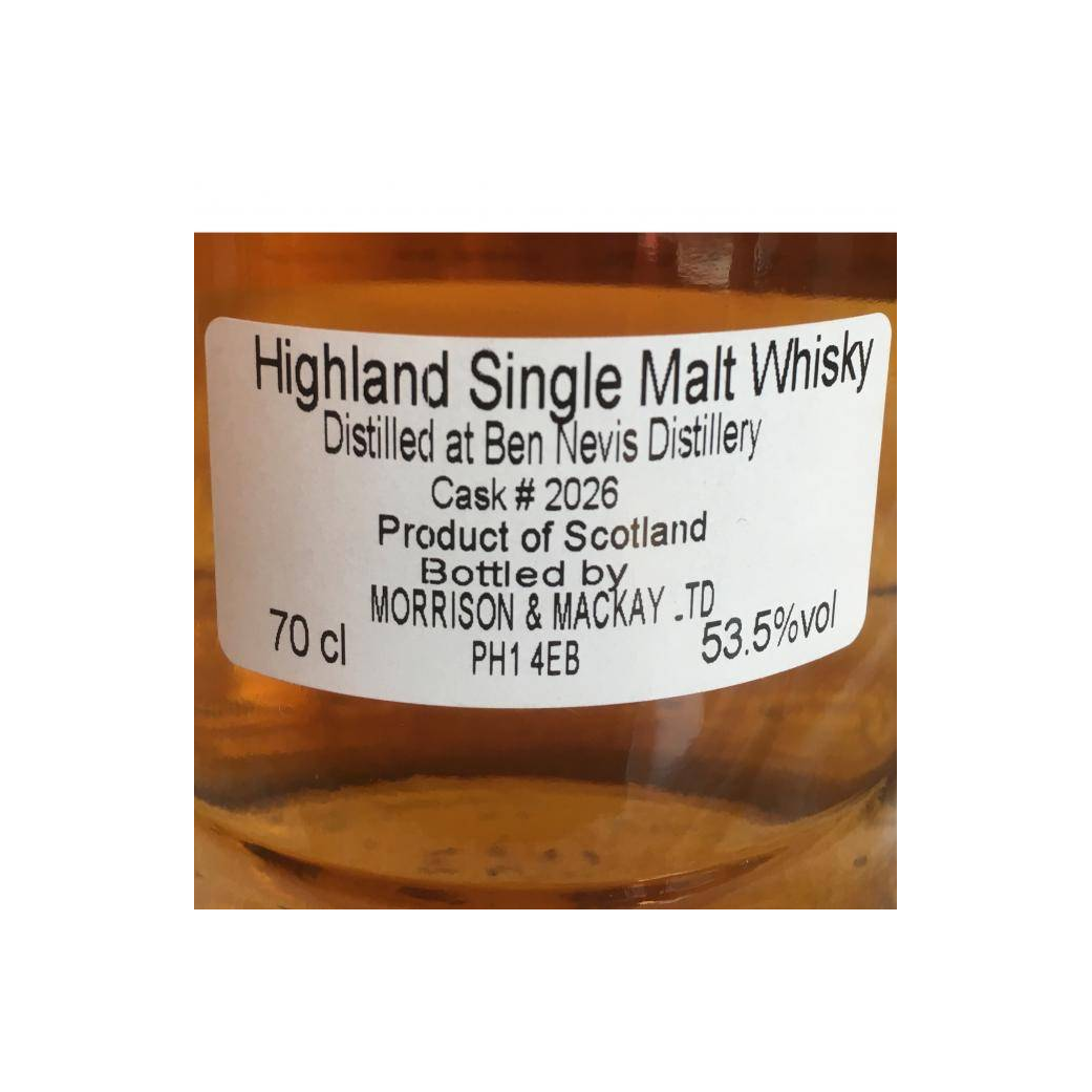 Ben Nevis 1996 18 Years Single Malt Whisky