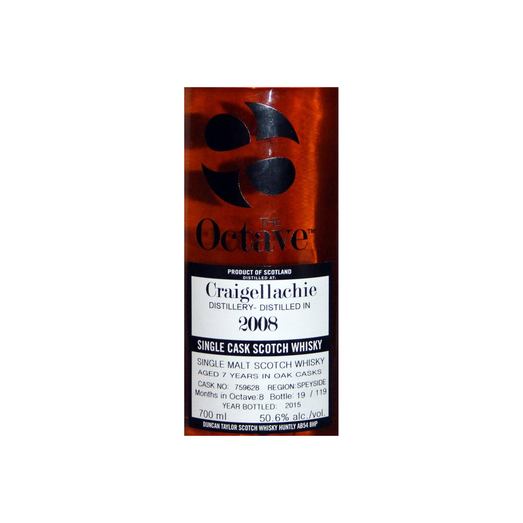 Craigellachie The Octave 2008 7 Years Single Malt Whisky 2