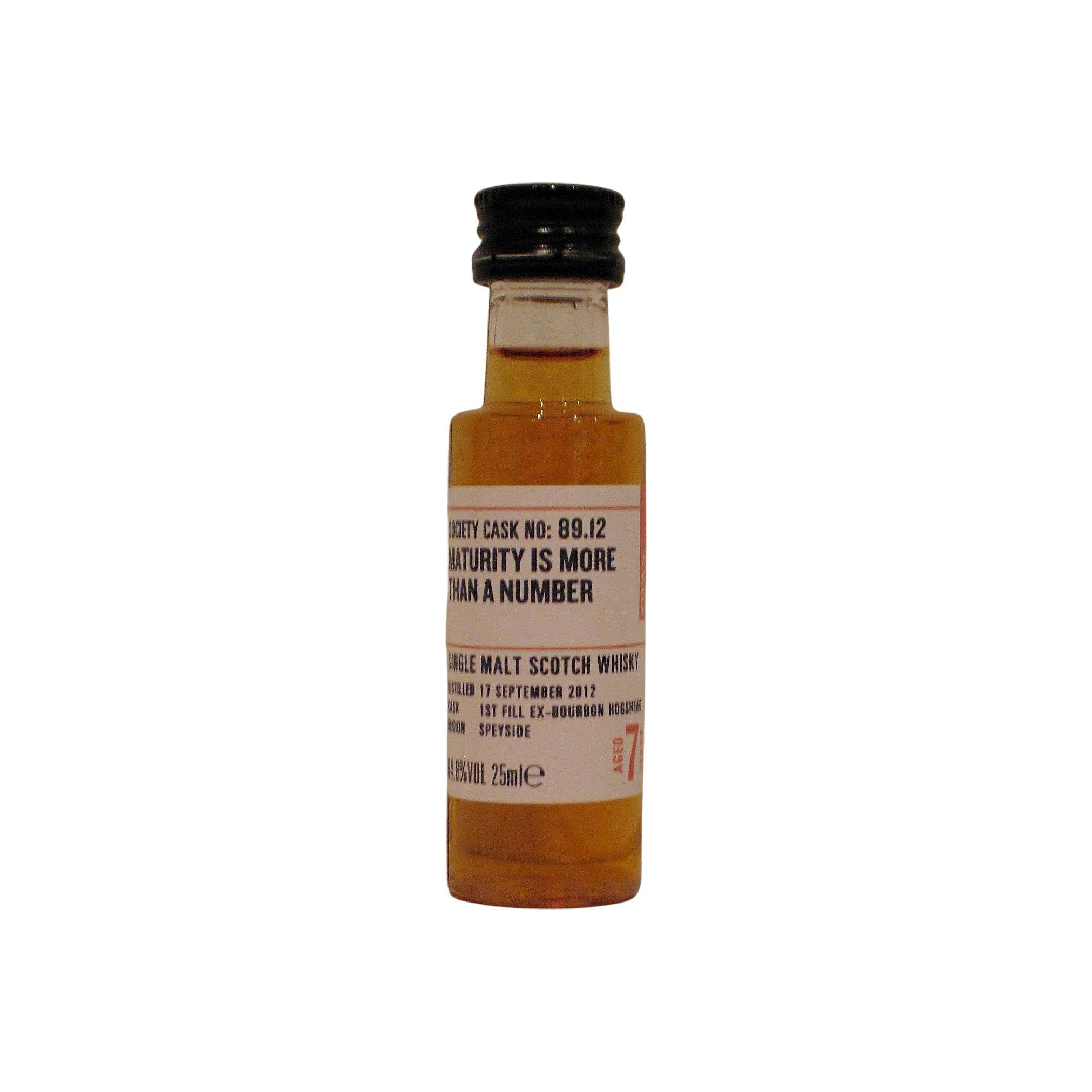 The Scotch Malt Whisky Society 2012 7 Years Single Malt Whisky 2