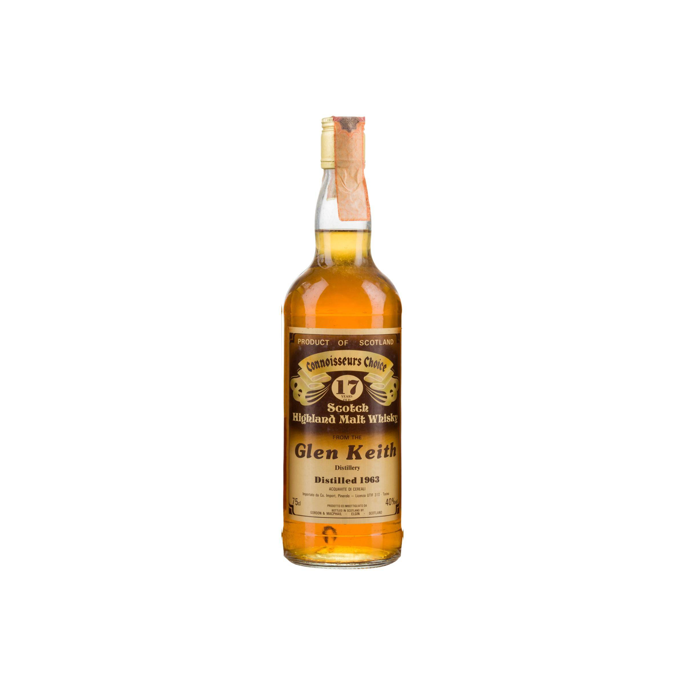 Glen Keith Connoisseurs Choice 1963 17 Years Single Malt Whisky