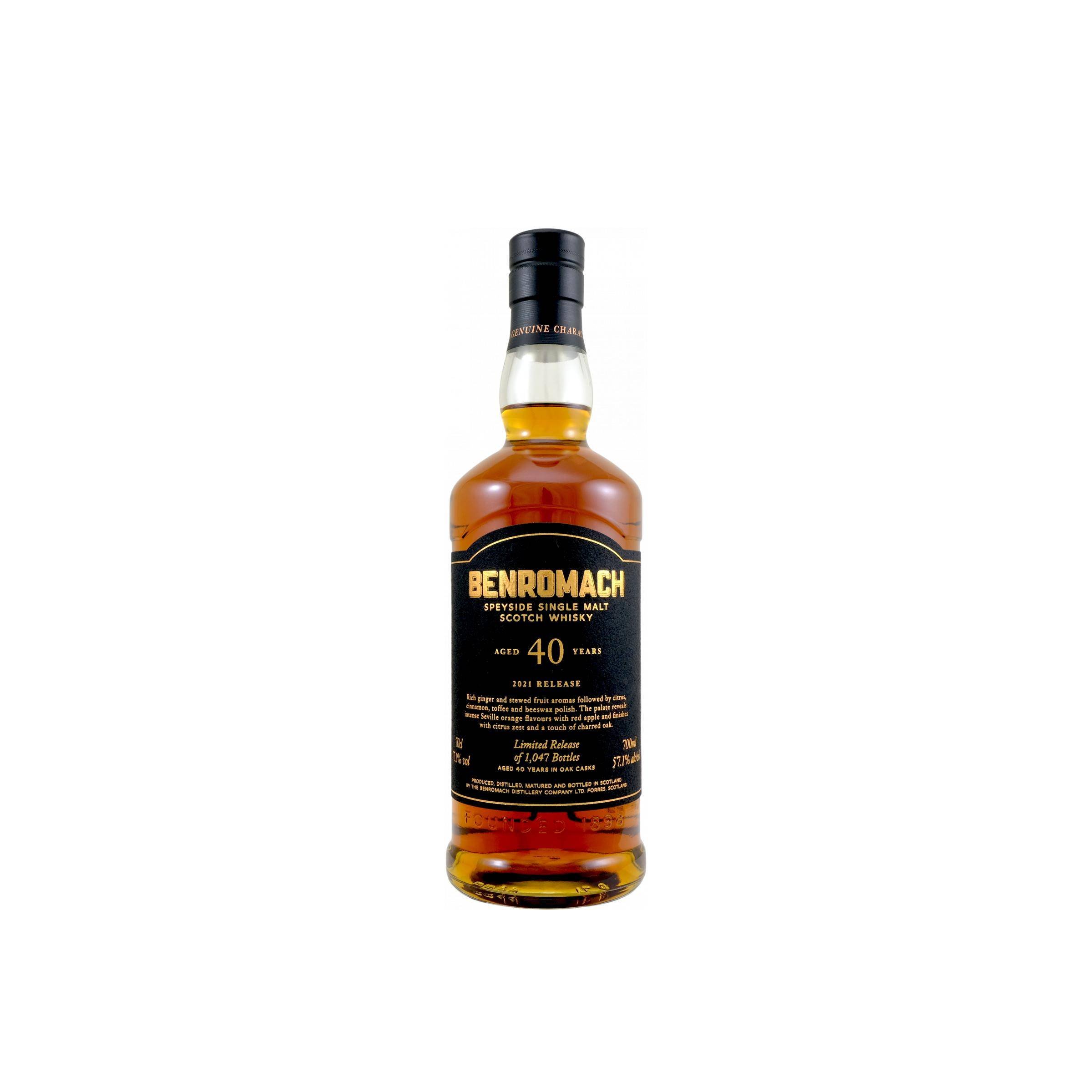 Benromach 40 Years Single Malt Whisky