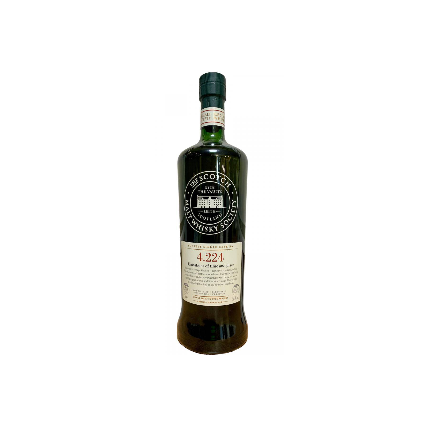 The Scotch Malt Whisky Society 1995 20 Years Single Malt Whisky