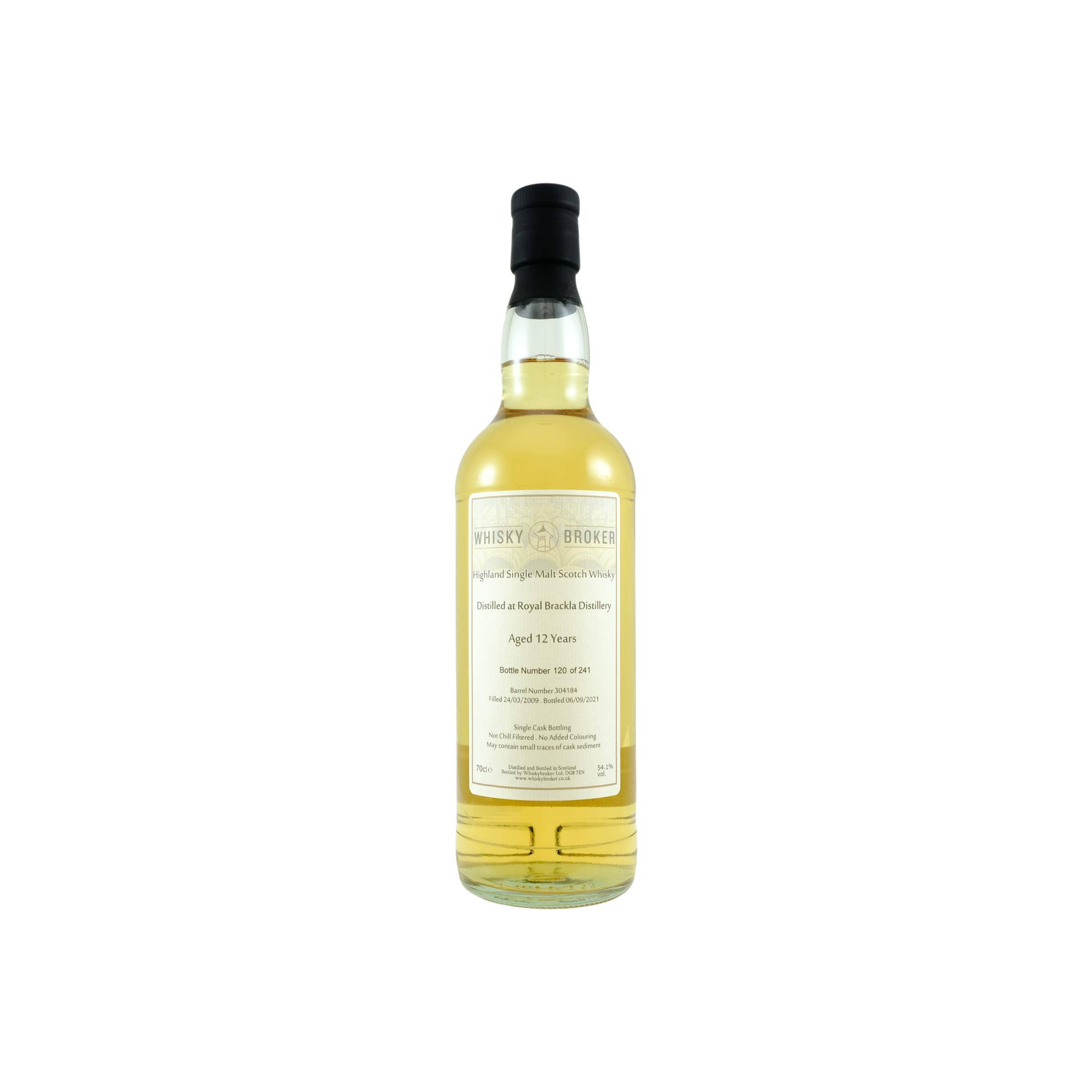 Royal Brackla 2009 12 Years Single Malt Whisky