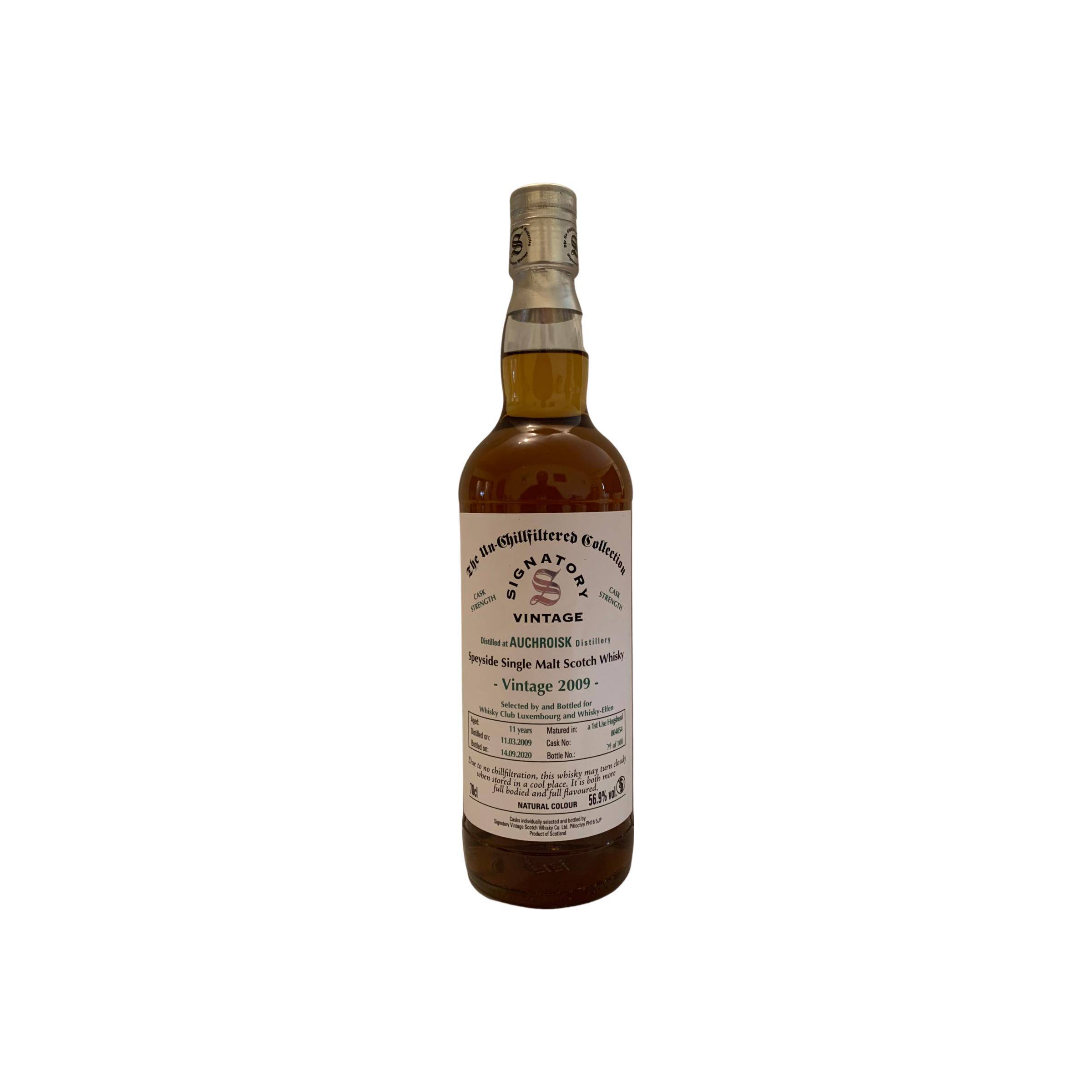 Auchroisk 2009 11 Years Single Malt Whisky