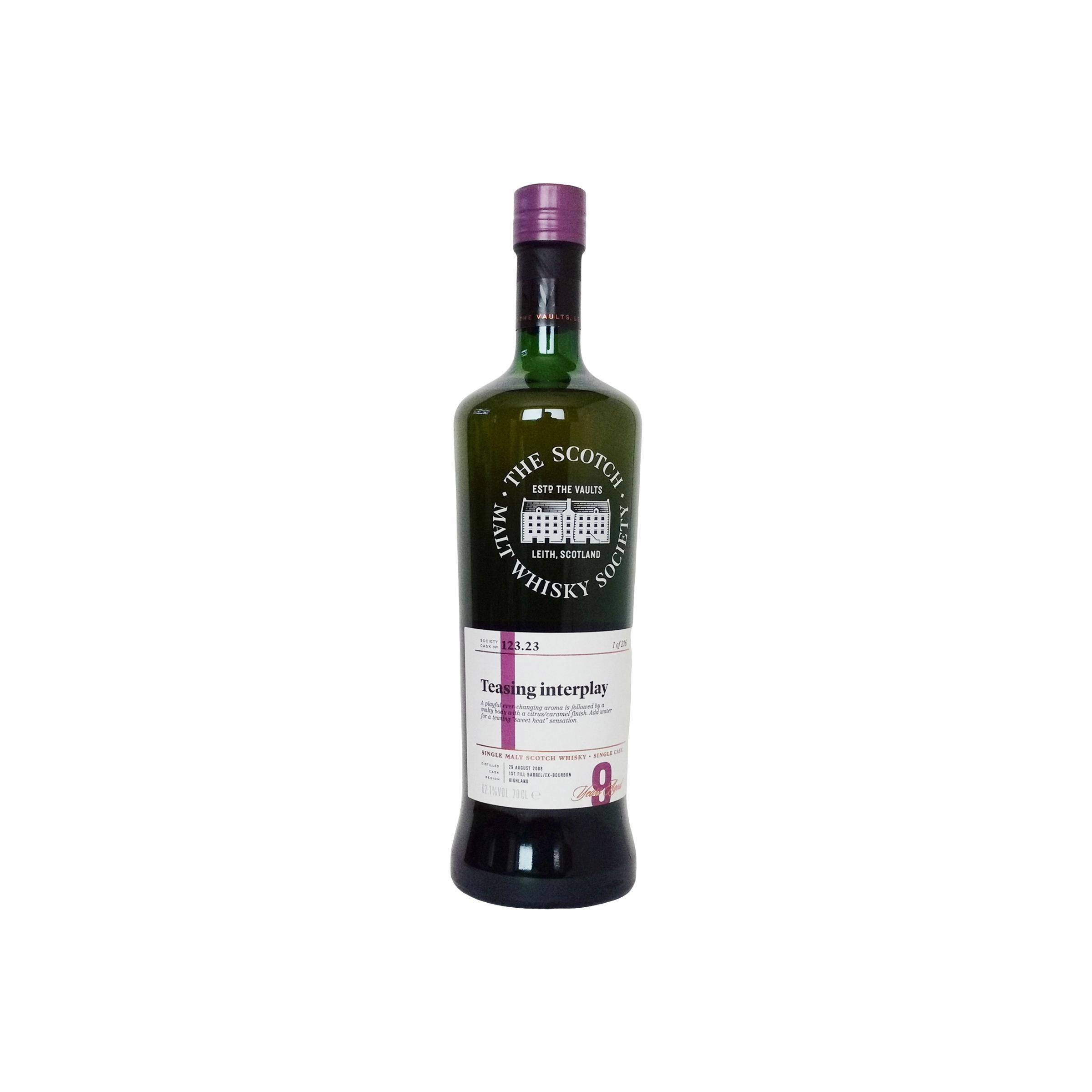 The Scotch Malt Whisky Society 2008 9 Years Single Malt Whisky