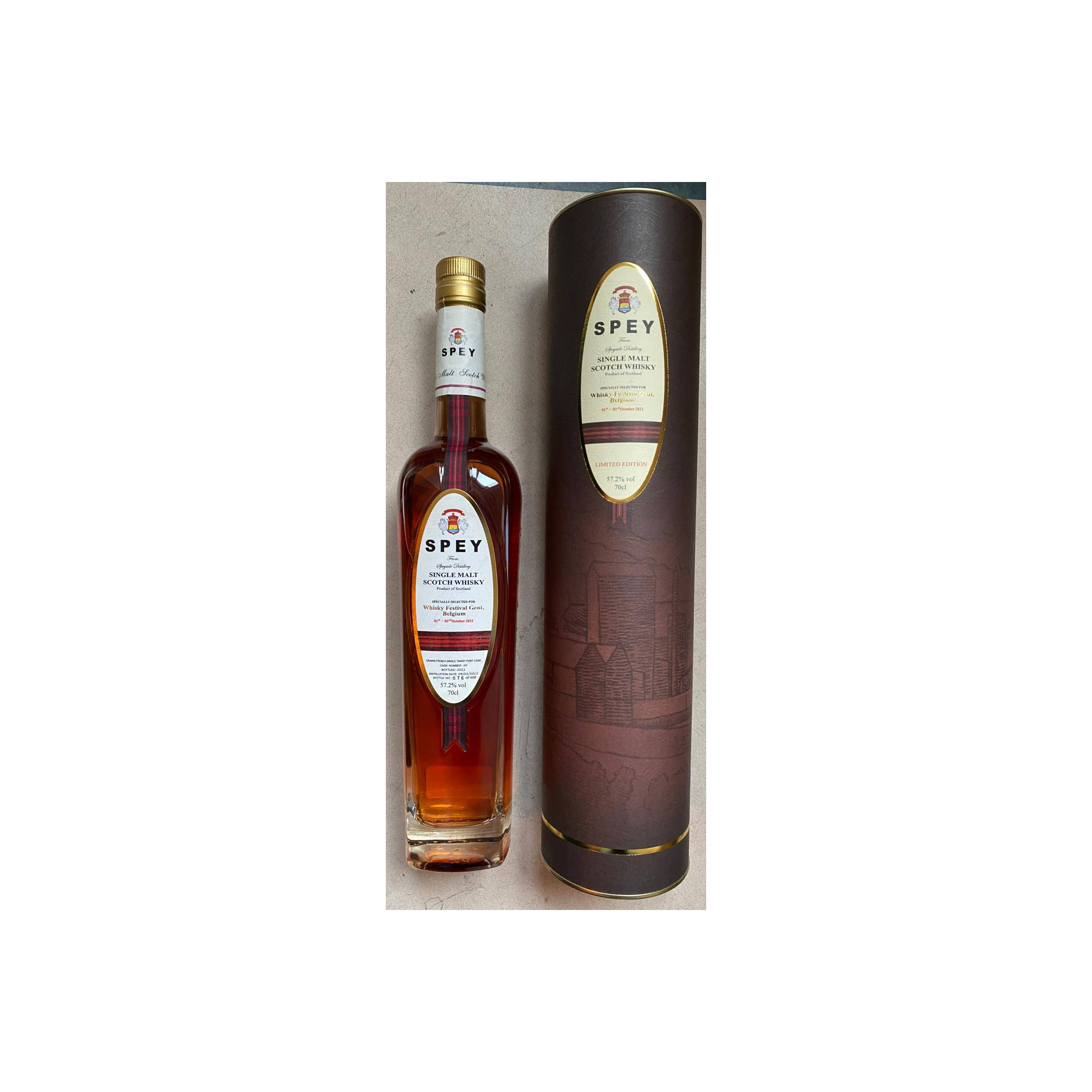 The Speyside 2015 6 Years Single Malt Whisky 2