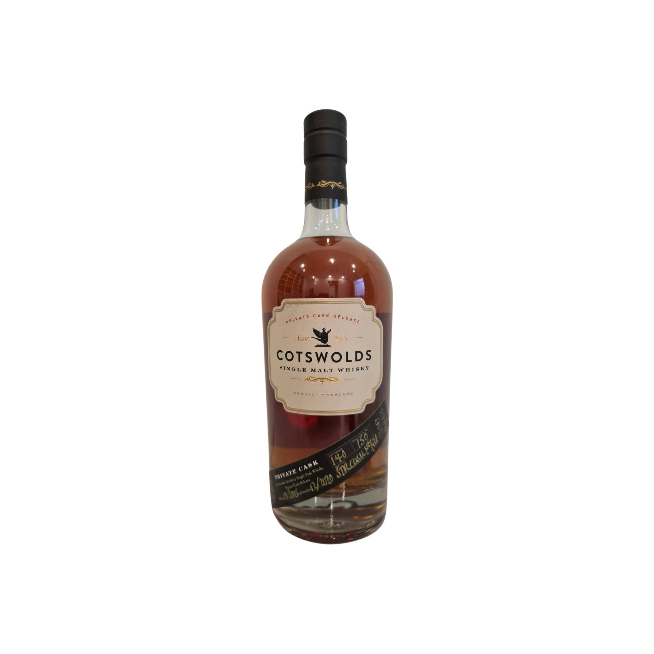 Cotswolds 2015 5 Years Single Malt Whisky