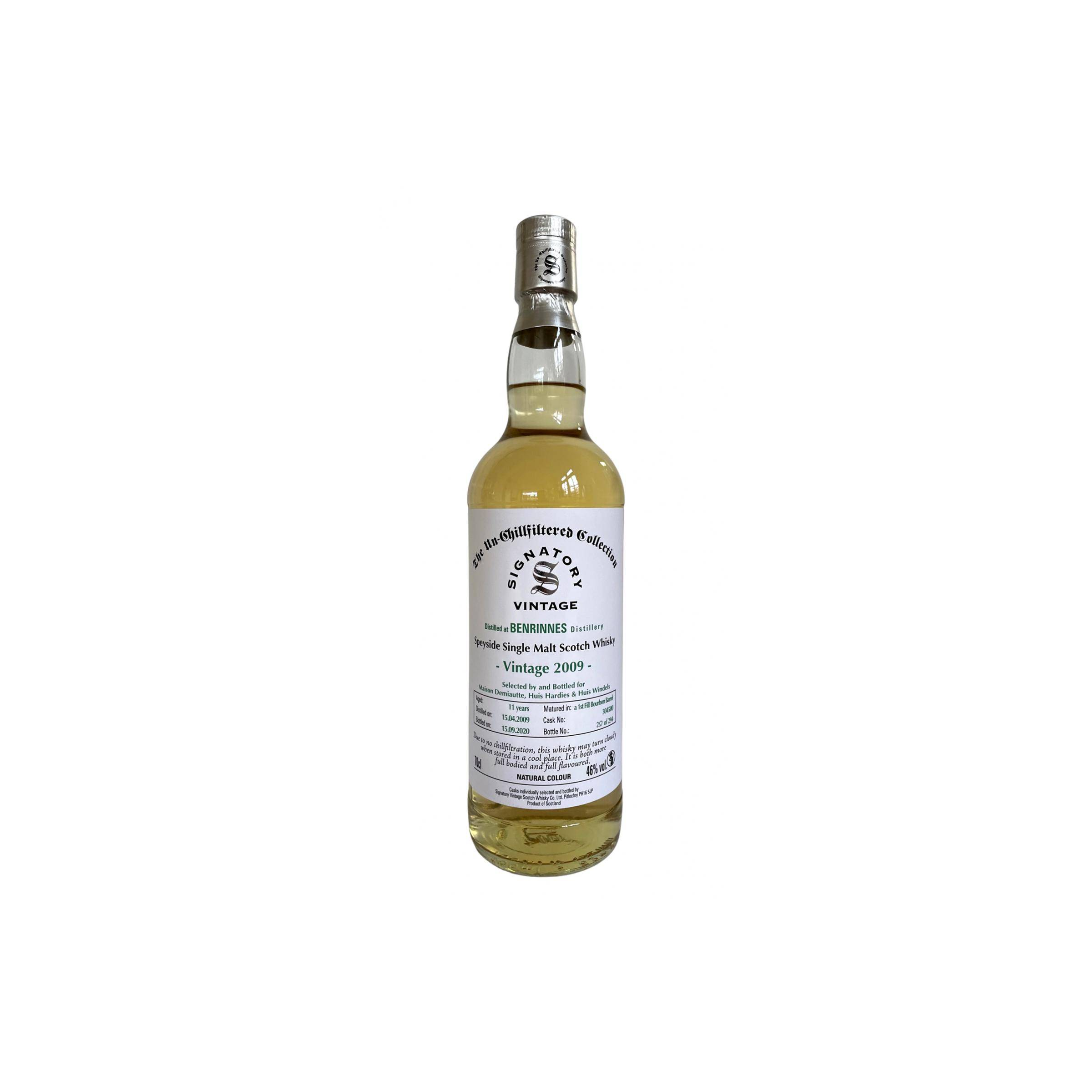 Benrinnes The Un-Chillfiltered Collection 2009 11 Years Single Malt Whisky