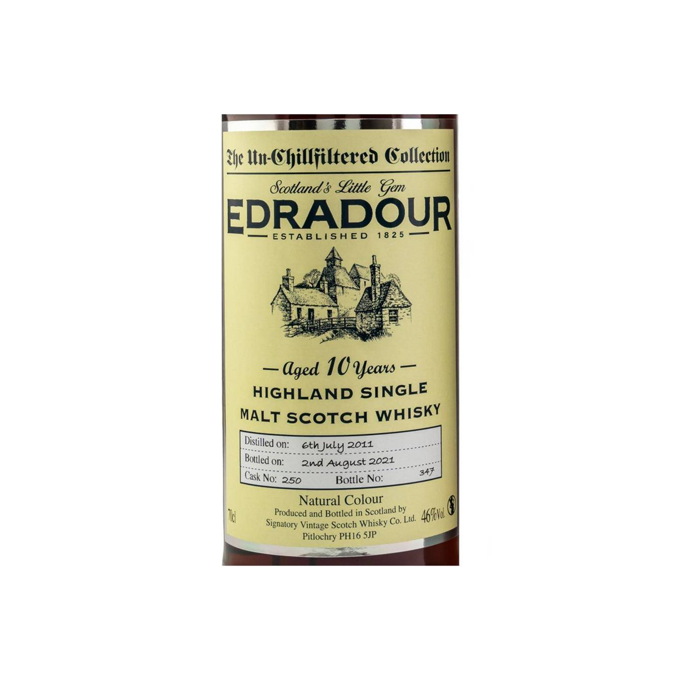 Edradour The Un-Chillfiltered Collection 2011 10 Years Single Malt Whisky 3