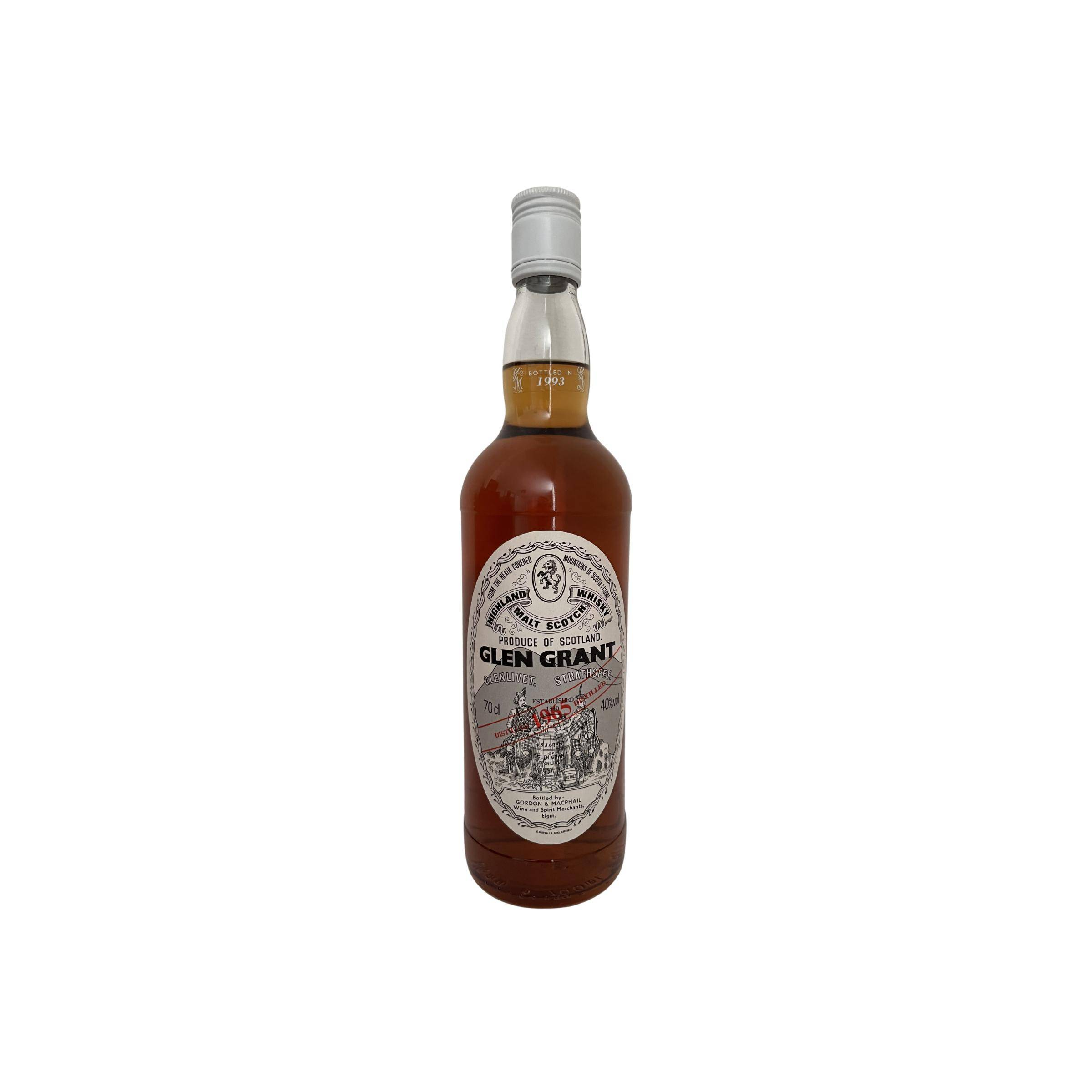 Glen Grant Licensed Bottling 1965 28 Years Single Malt Whisky