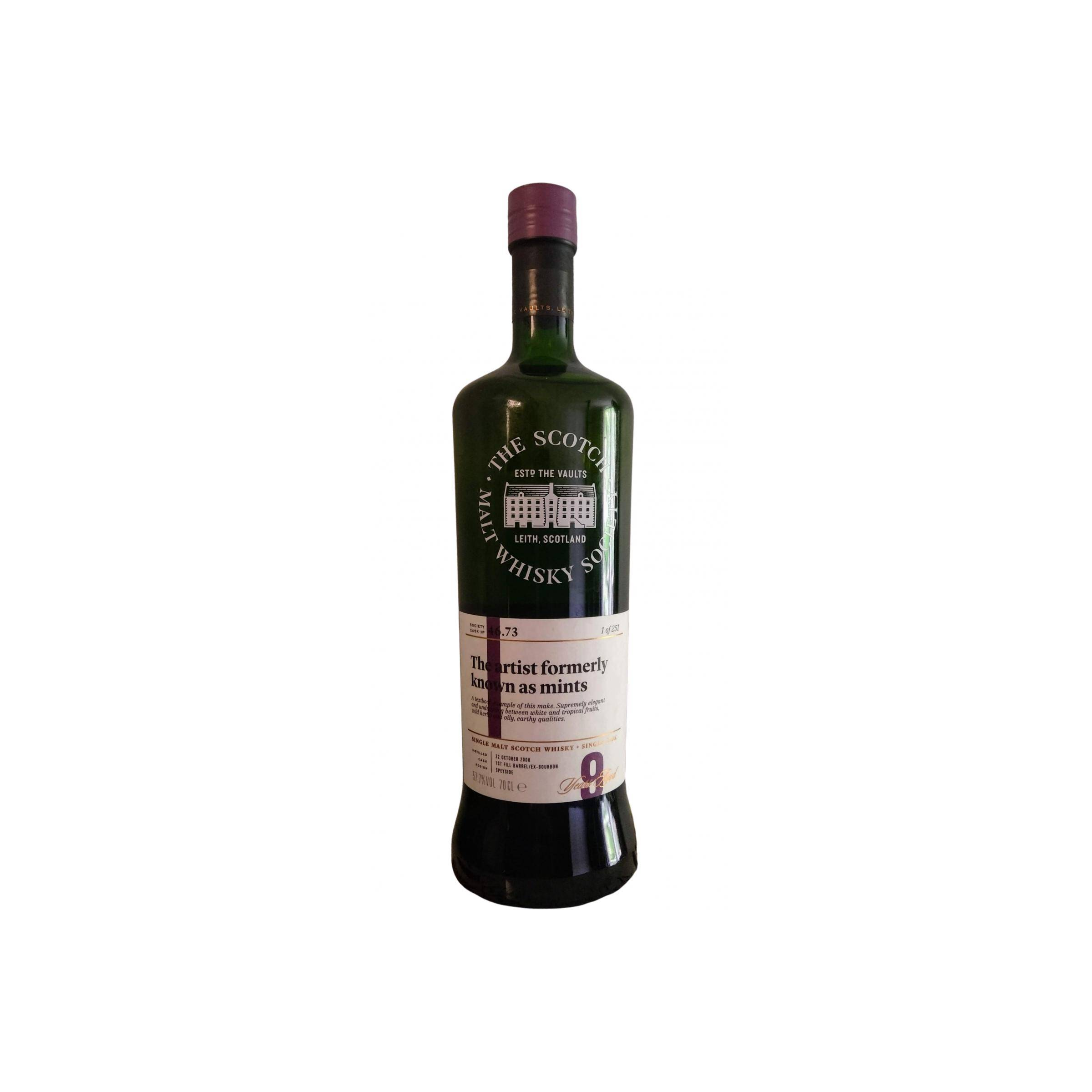 The Scotch Malt Whisky Society 2008 9 Years Single Malt Whisky