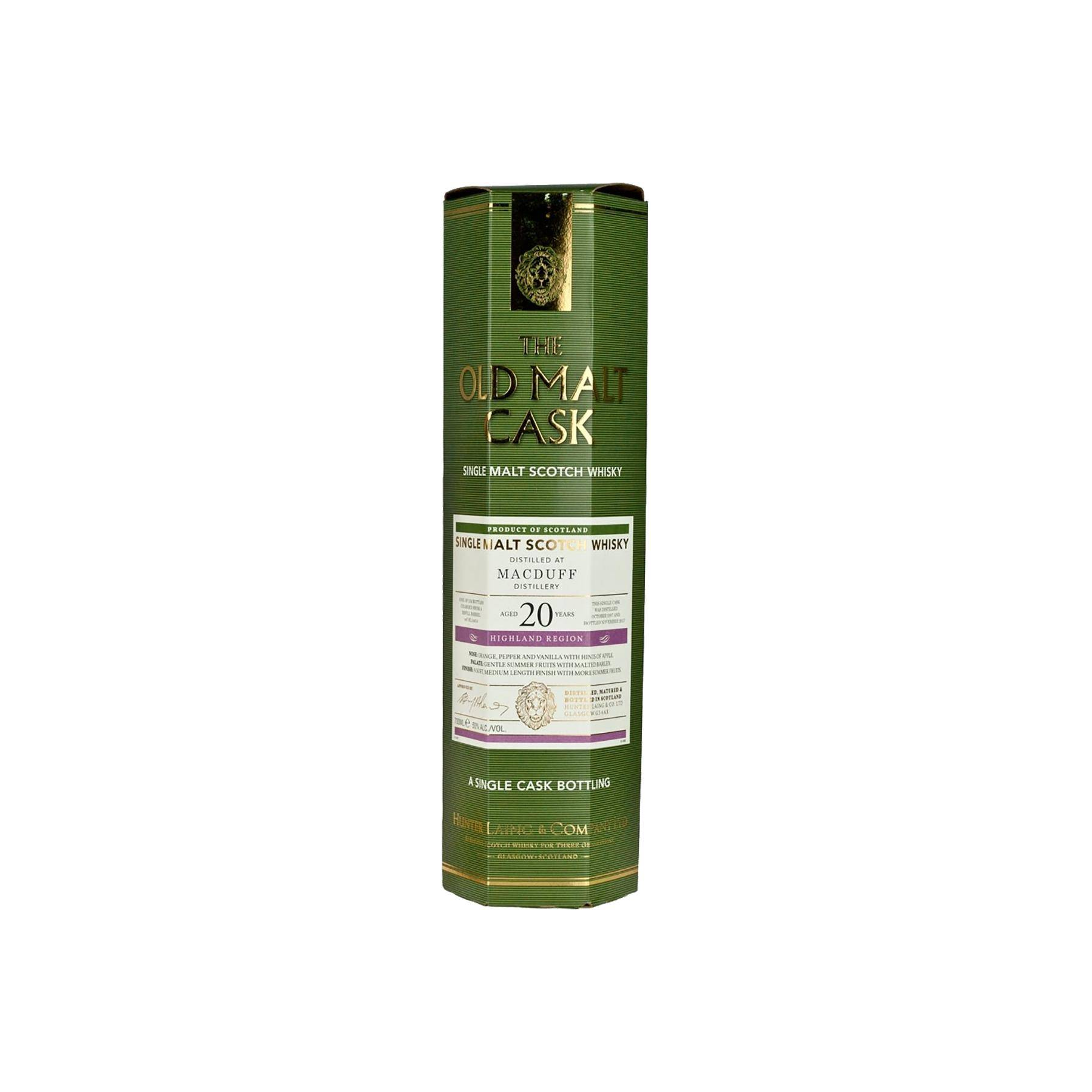 Macduff Old Malt Cask 1997 20 Years Single Malt Whisky 2