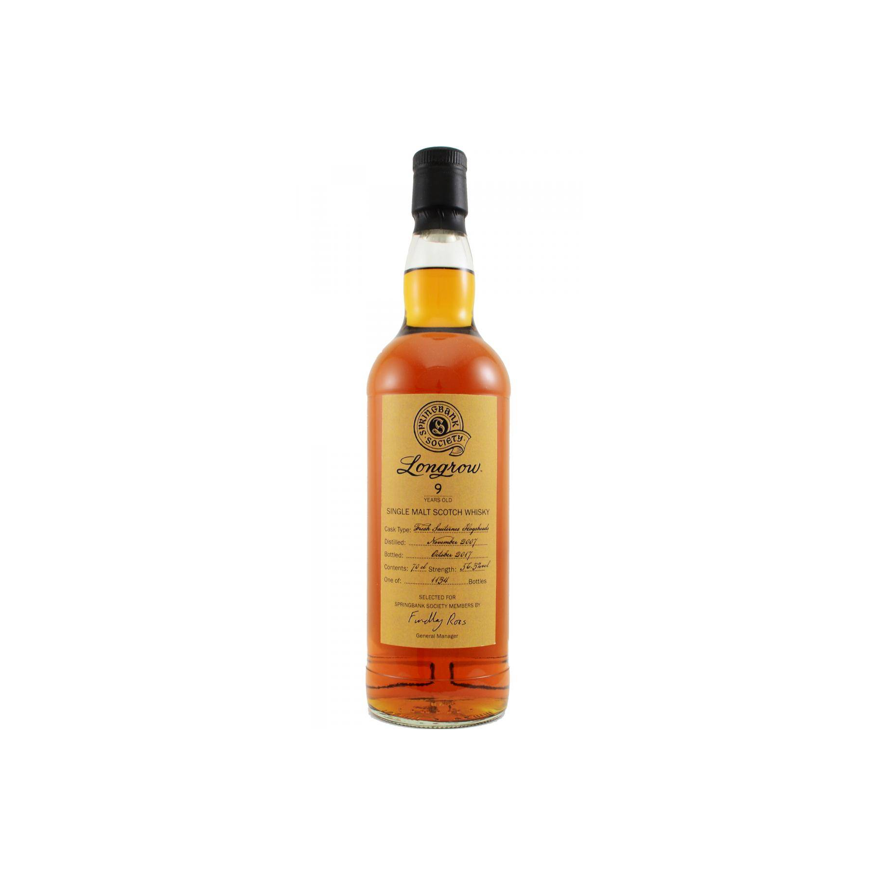 Longrow 2007 9 Years Single Malt Whisky