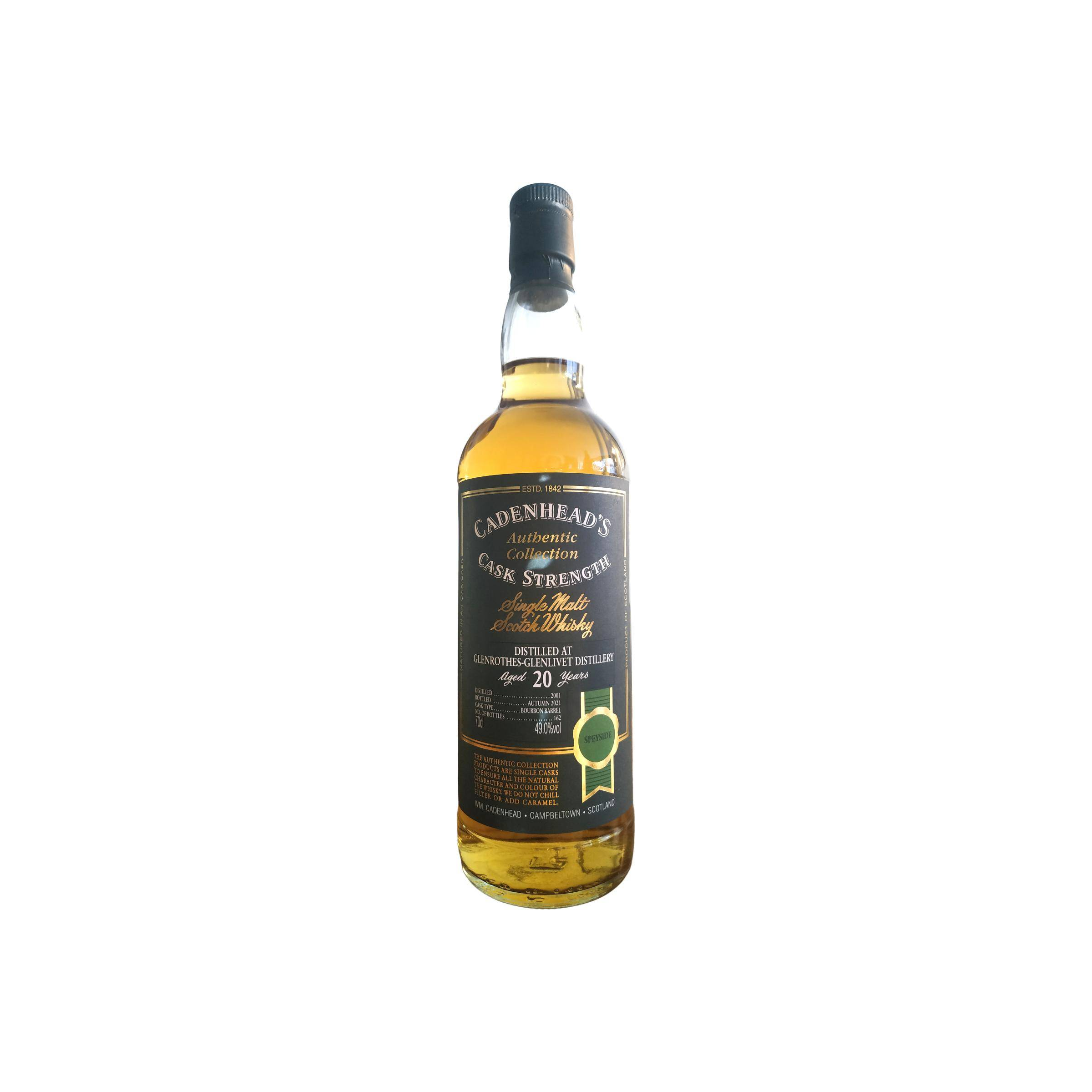 The Glenrothes Authentic Collection 2001 20 Years Single Malt Whisky