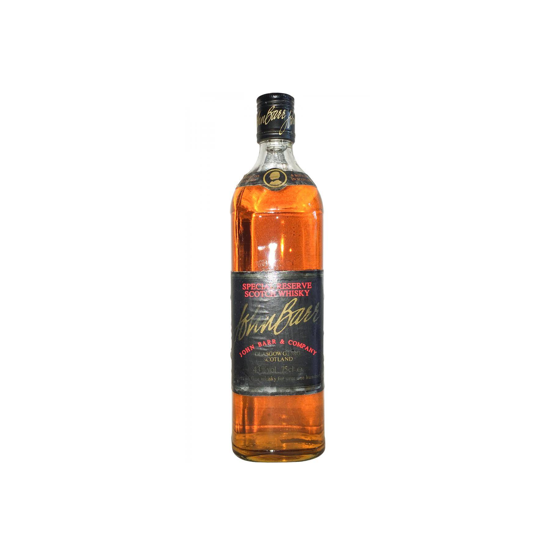 John Barr Special Reserve Scotch Whisky
